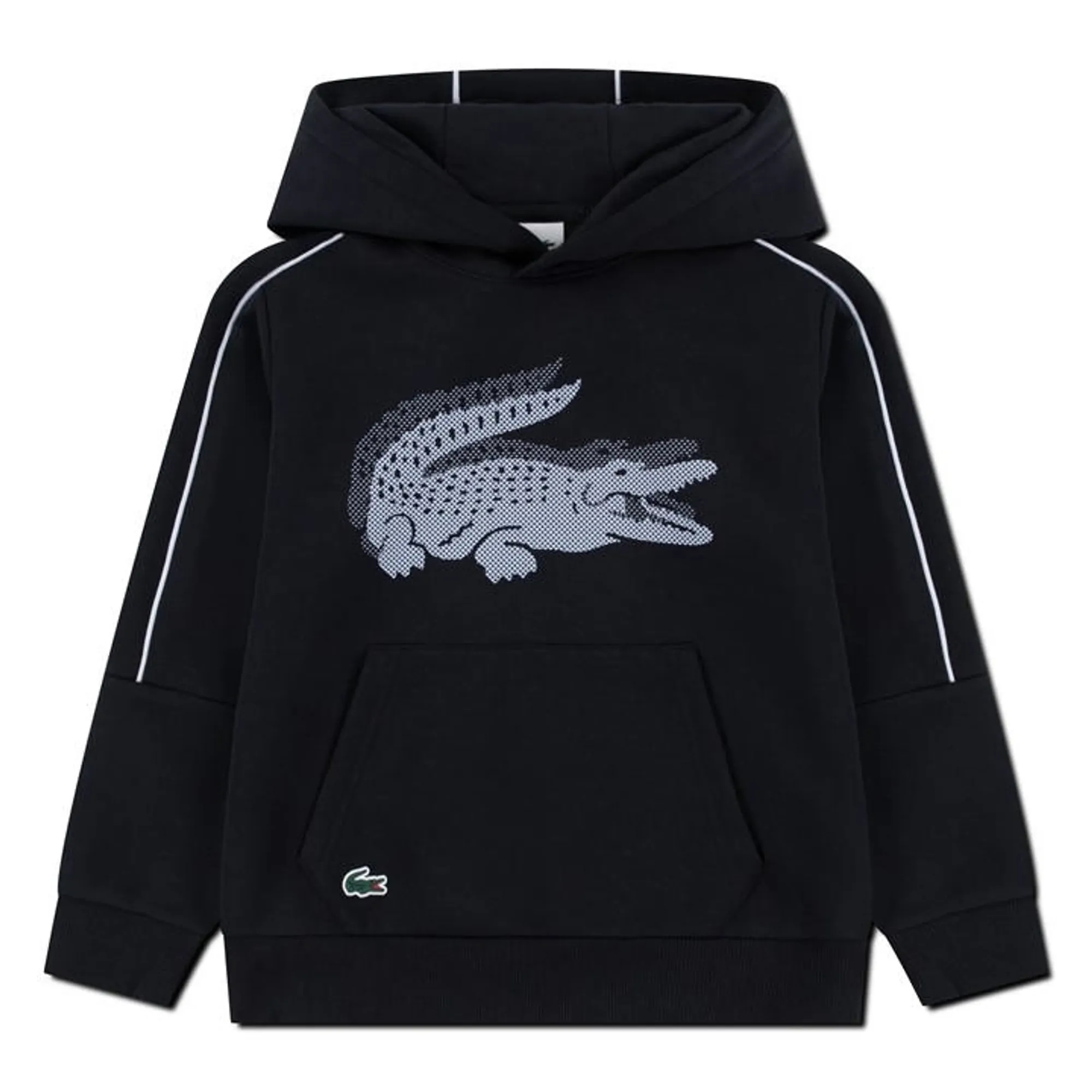Lacoste Neoprene Sport Hoodie - Black