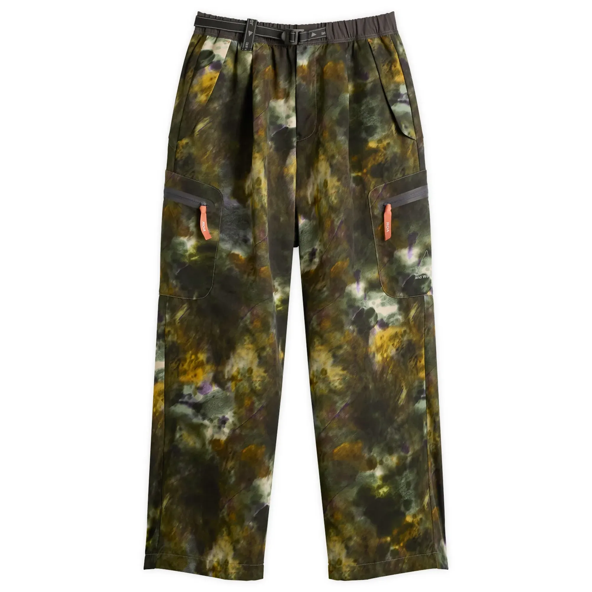 and wander Men's x ROA Printed Breathable Trousers Camo