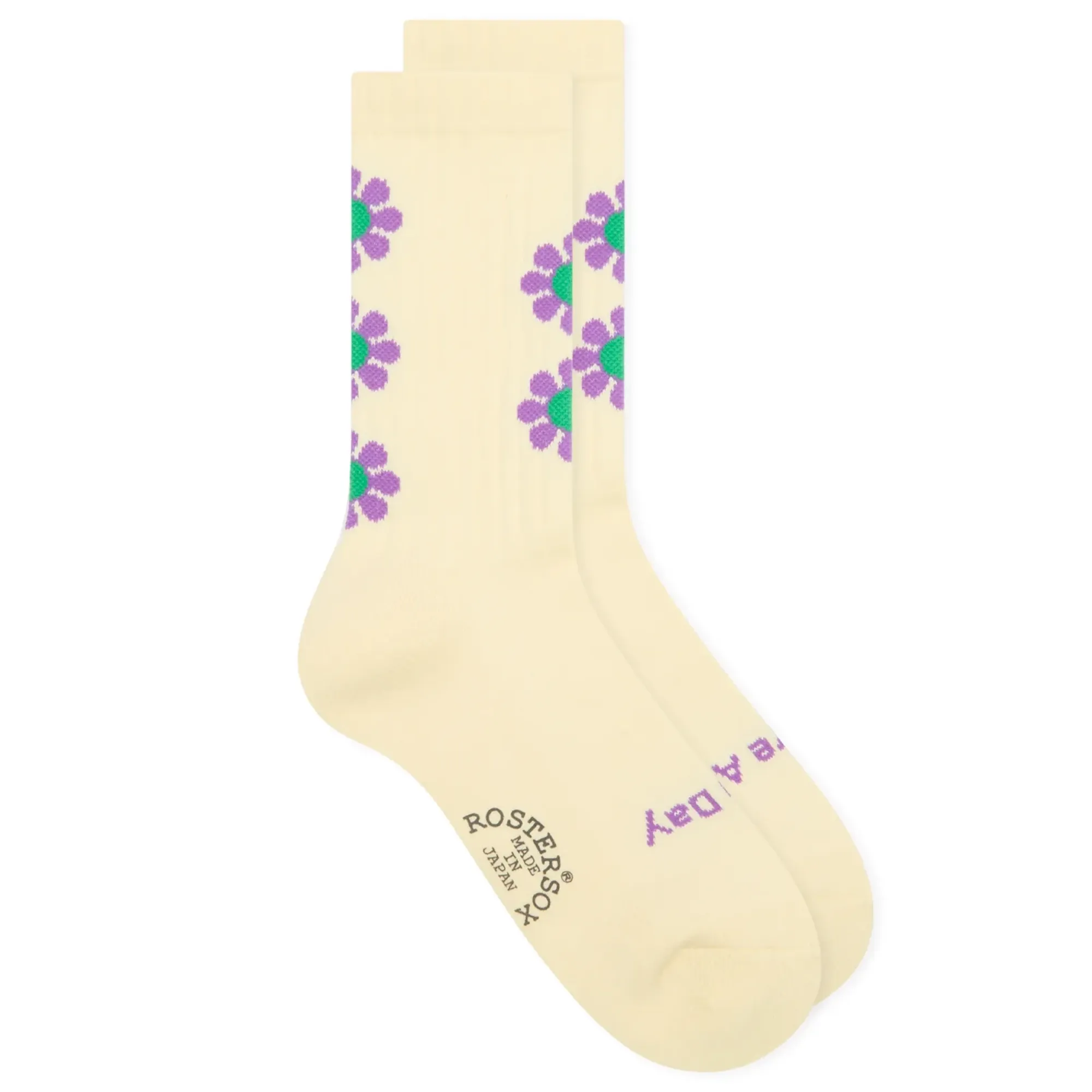 Rostersox Peace Socks Yellow