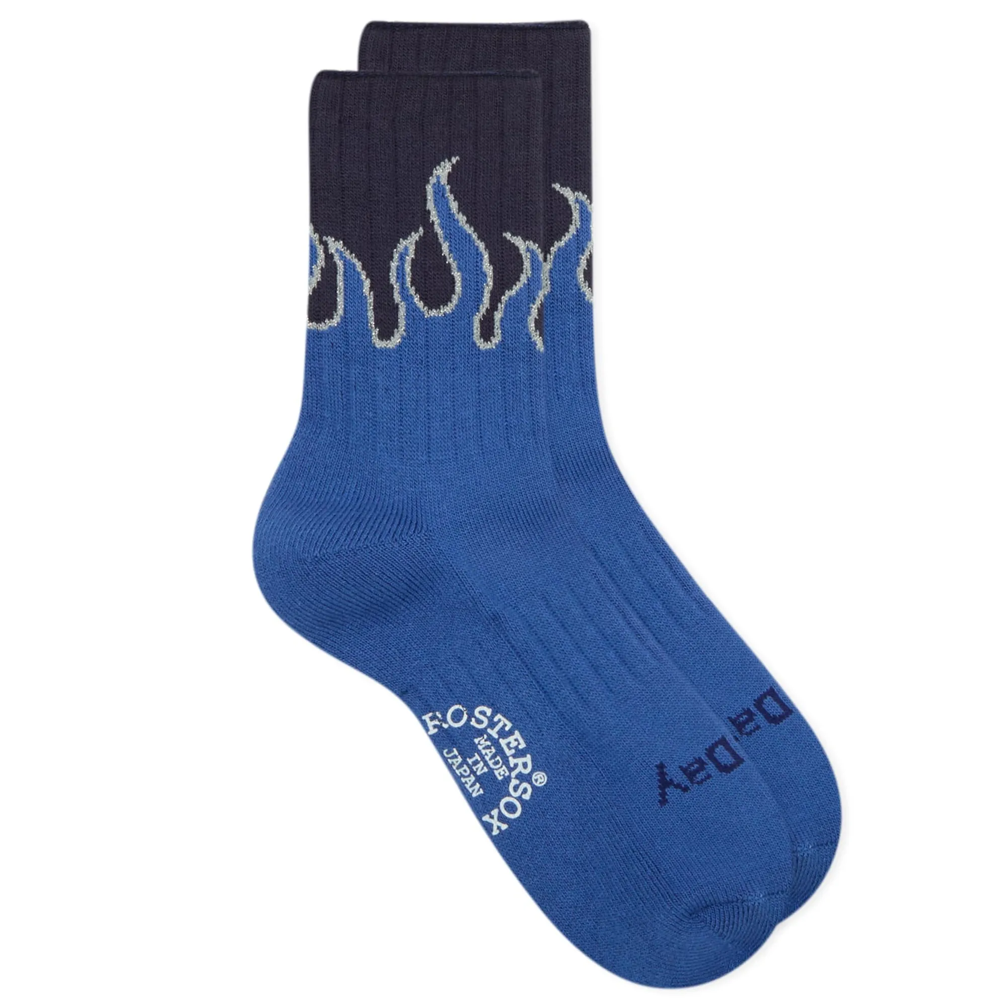 Rostersox Fire Socks Blue