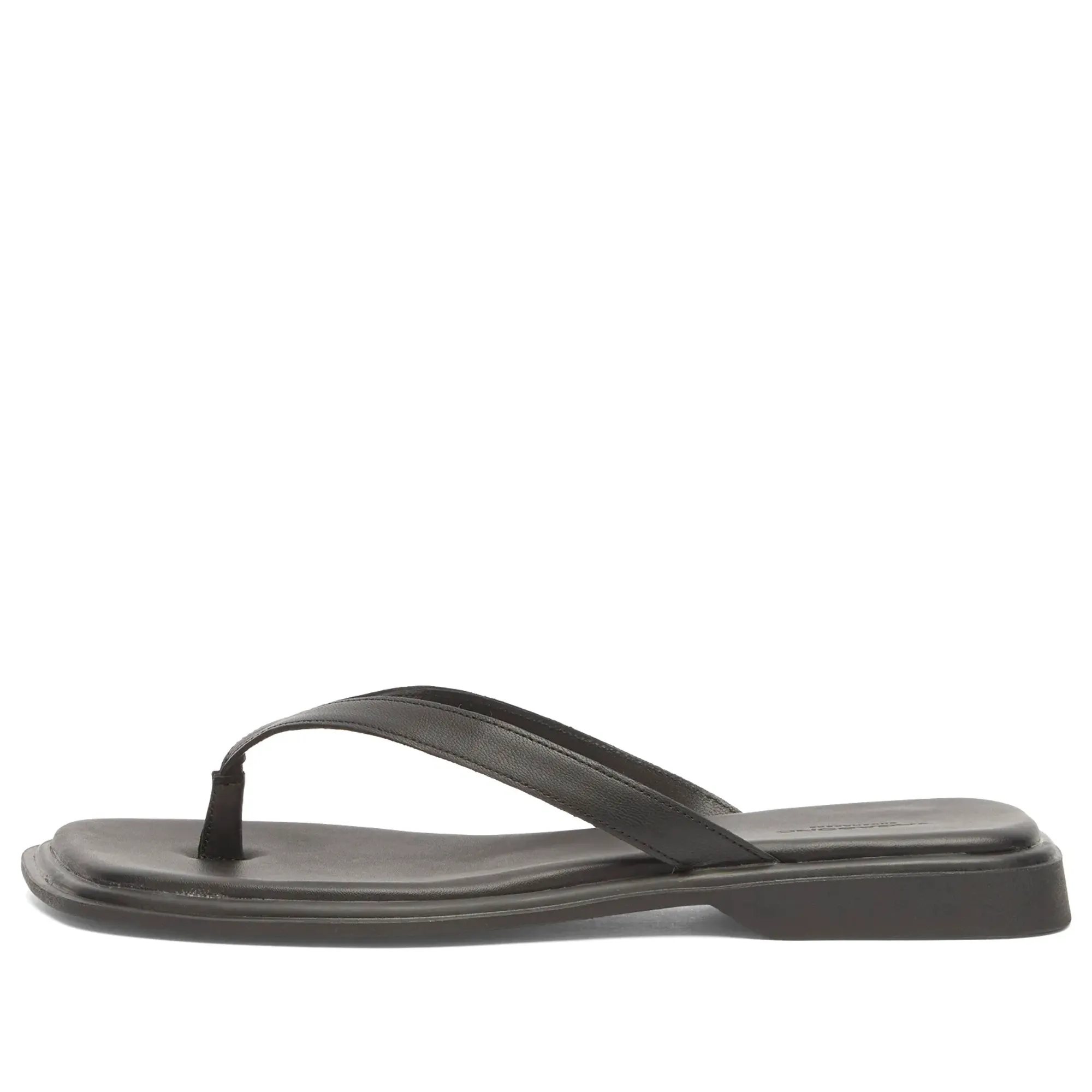 Vagabond Shoemakers Women's Izzy Leather Flip Flops Black