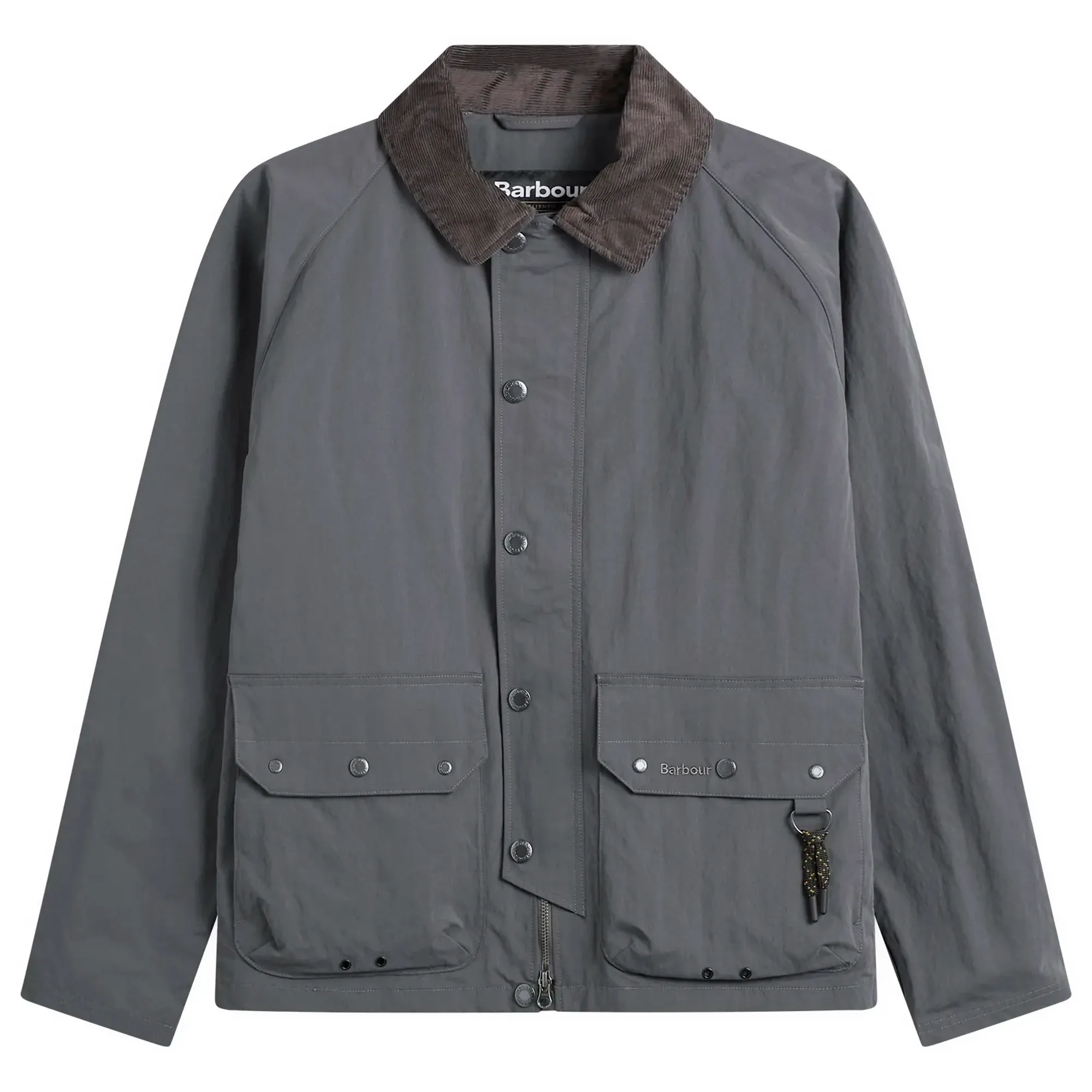 Barbour Men's Re-Engineered Casual Chore Jacket Asphalt