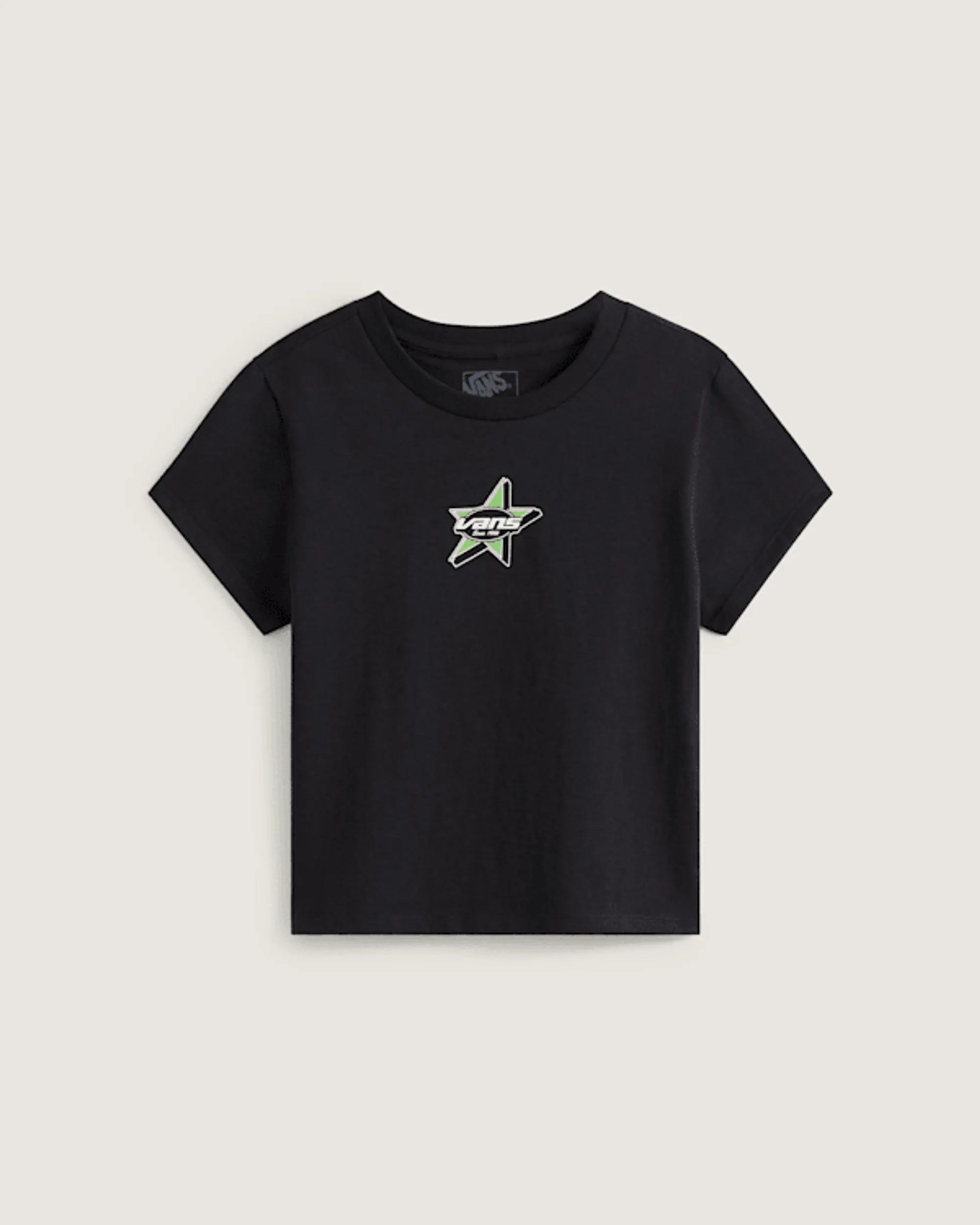 Vans - Starmarked Ss Baby Tee Black, Woman, Black