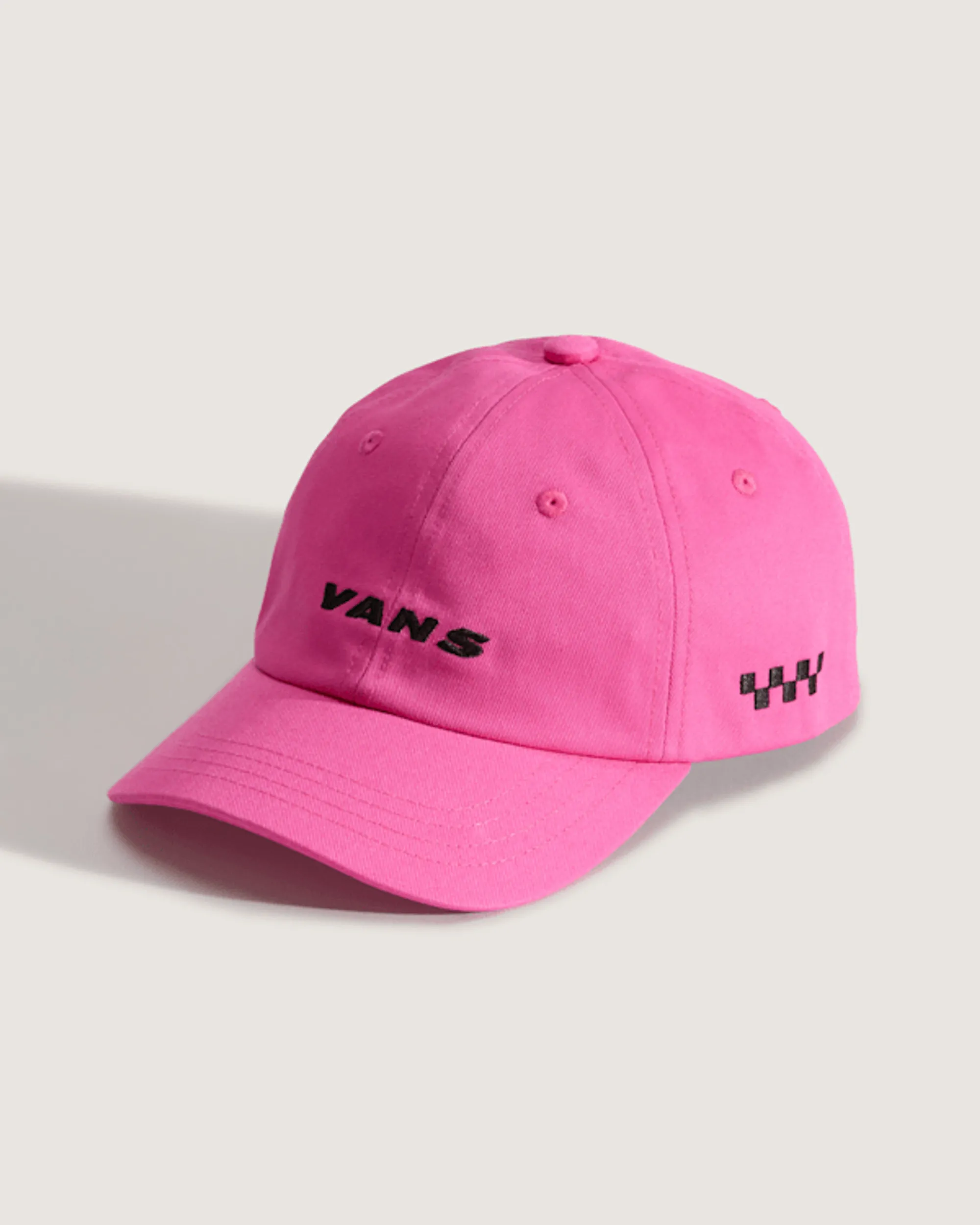 Vans - Check Side Curved Bill Jockey Pink Fizz, Pink