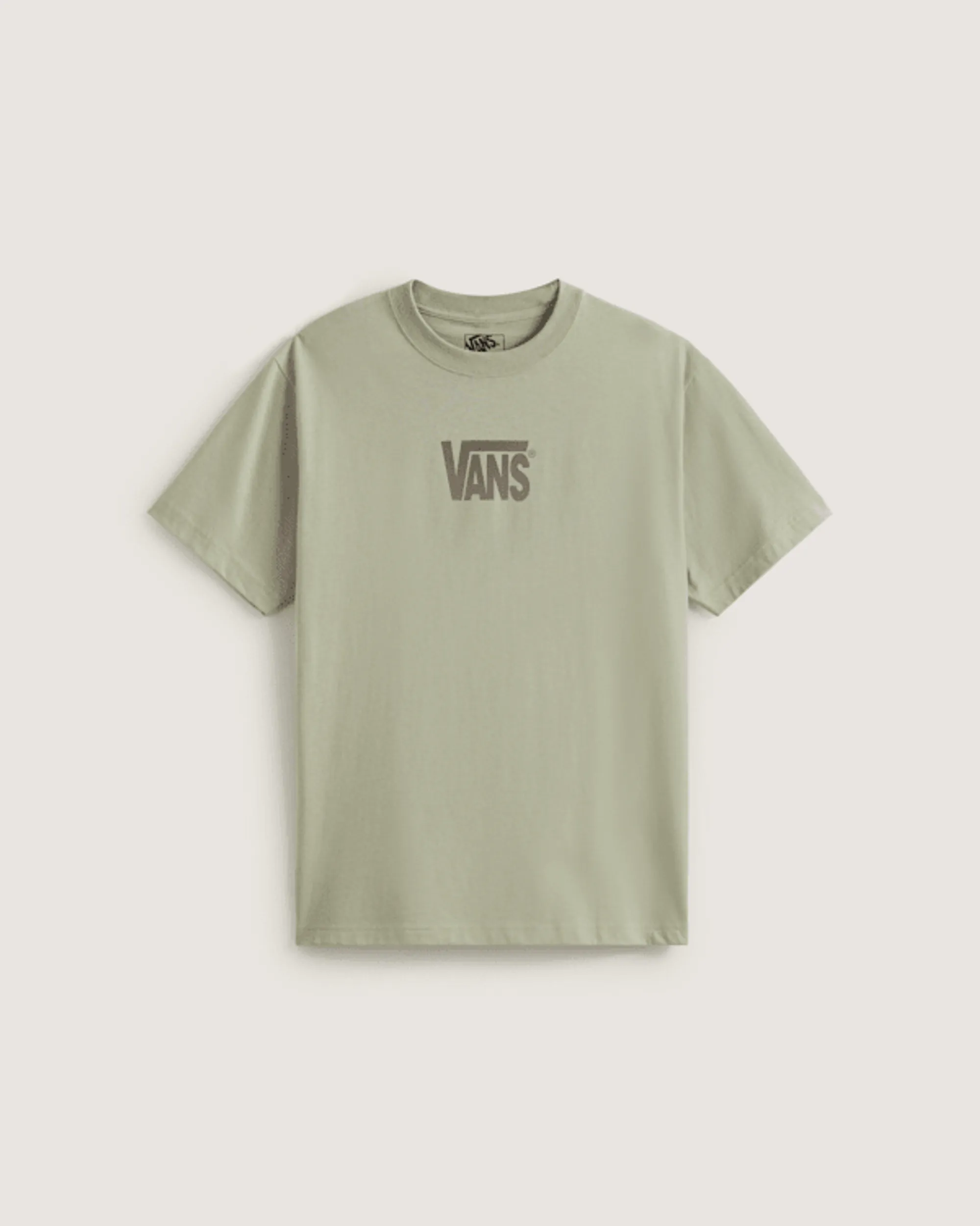 Vans - Stretch Logo Ss Tee Soft Sage, Man, Beige