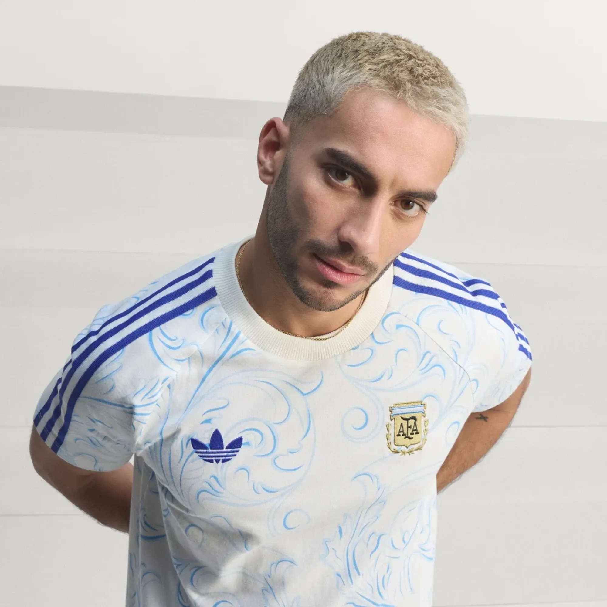 adidas Argentina Originals All Over Print T-Shirt