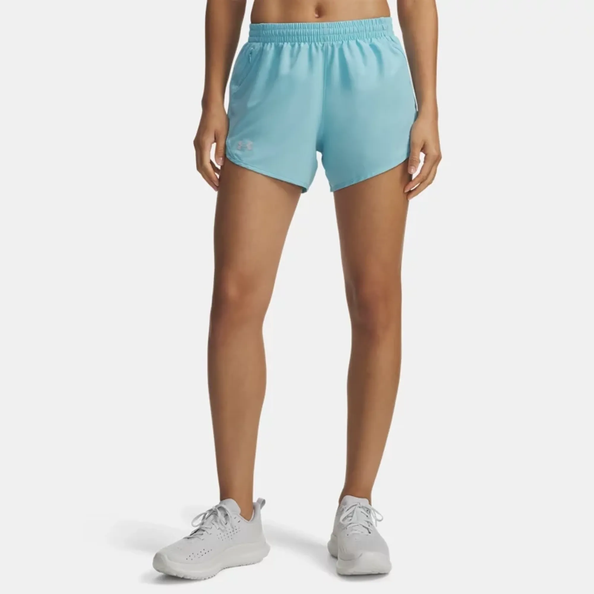 Under Armour  Fly-By Women's 3" Shorts Blue Haze / Blue Haze / Reflective L