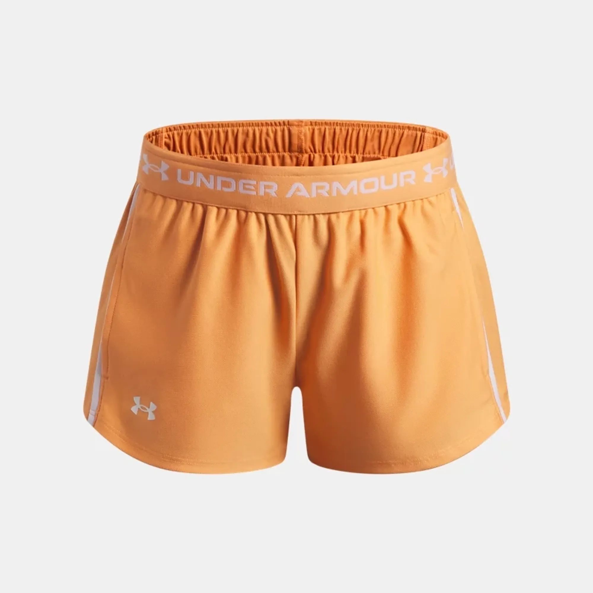 Under Armour  Tech™ Play Up Girls' Shorts Orange Bloc / White YLG (59 - 63 in)