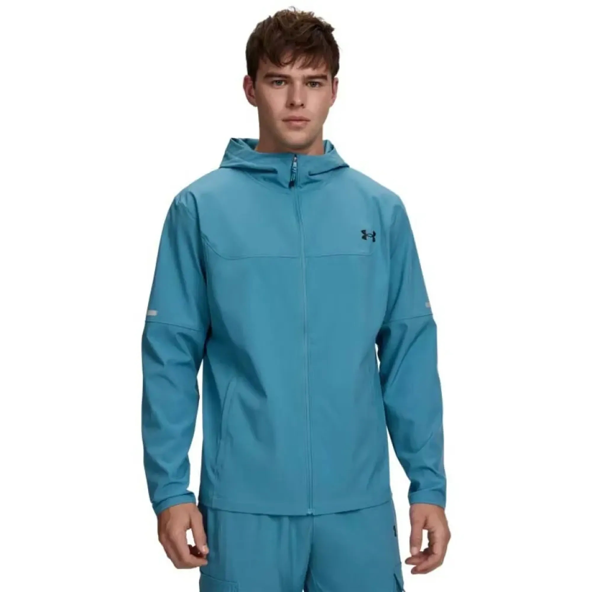 Under Armour  Tech™ Utility Woven Men's Jacket Boundless Blue / Boundless Blue / Black M