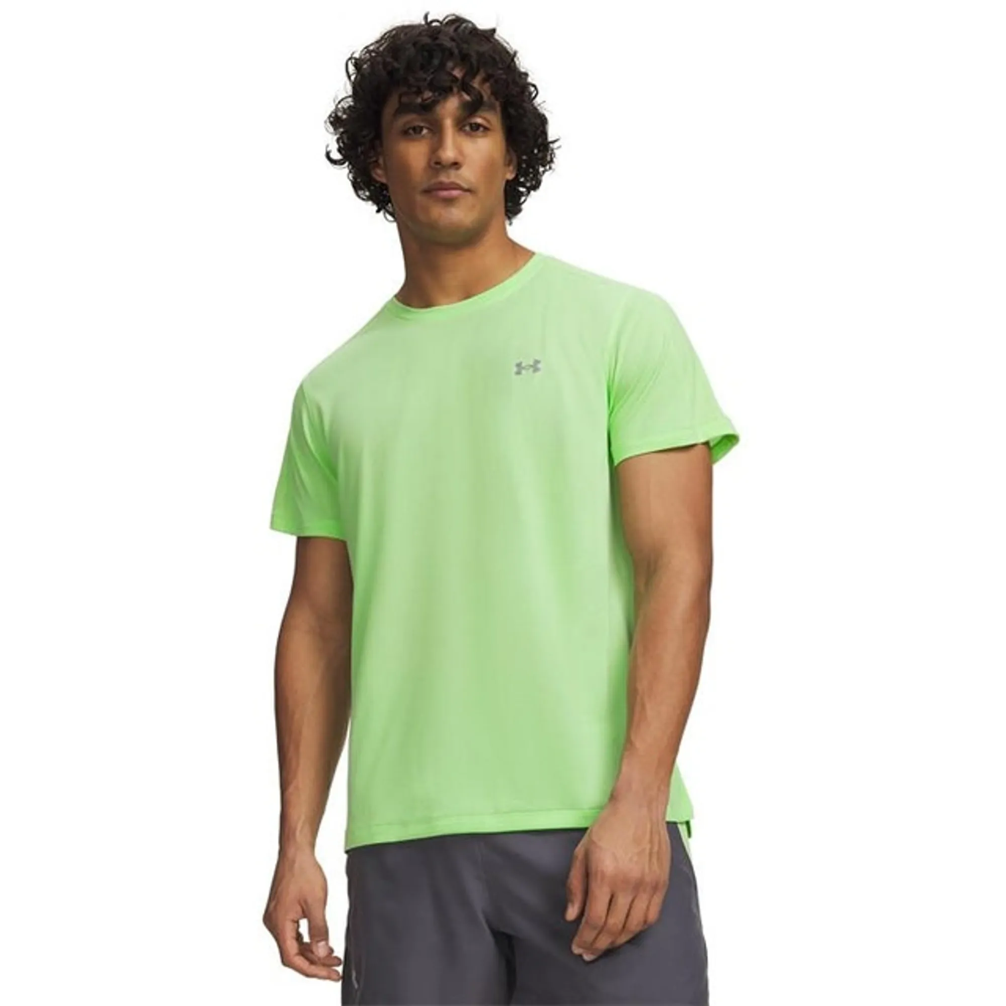 Under Armour Velociti Reflect Men's Short Sleeve Lumos Lime / Reflective XL