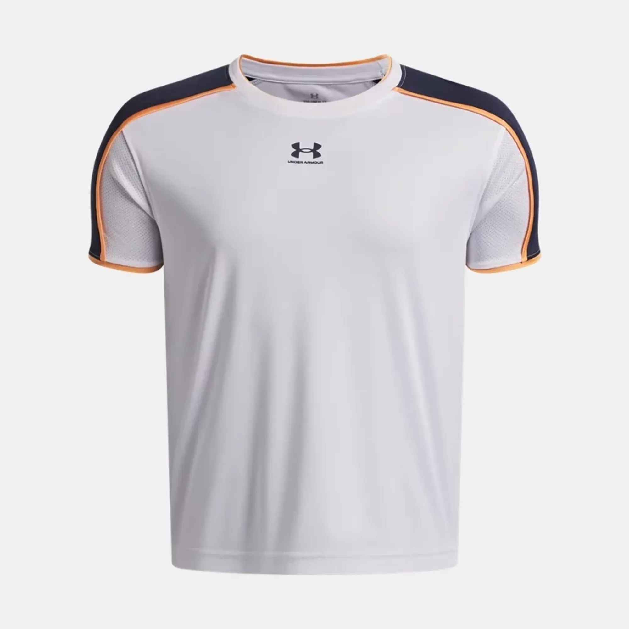Under Armour Challenger Train Boys' Short Sleeve White / Midnight Navy YLG (59 - 63 in)