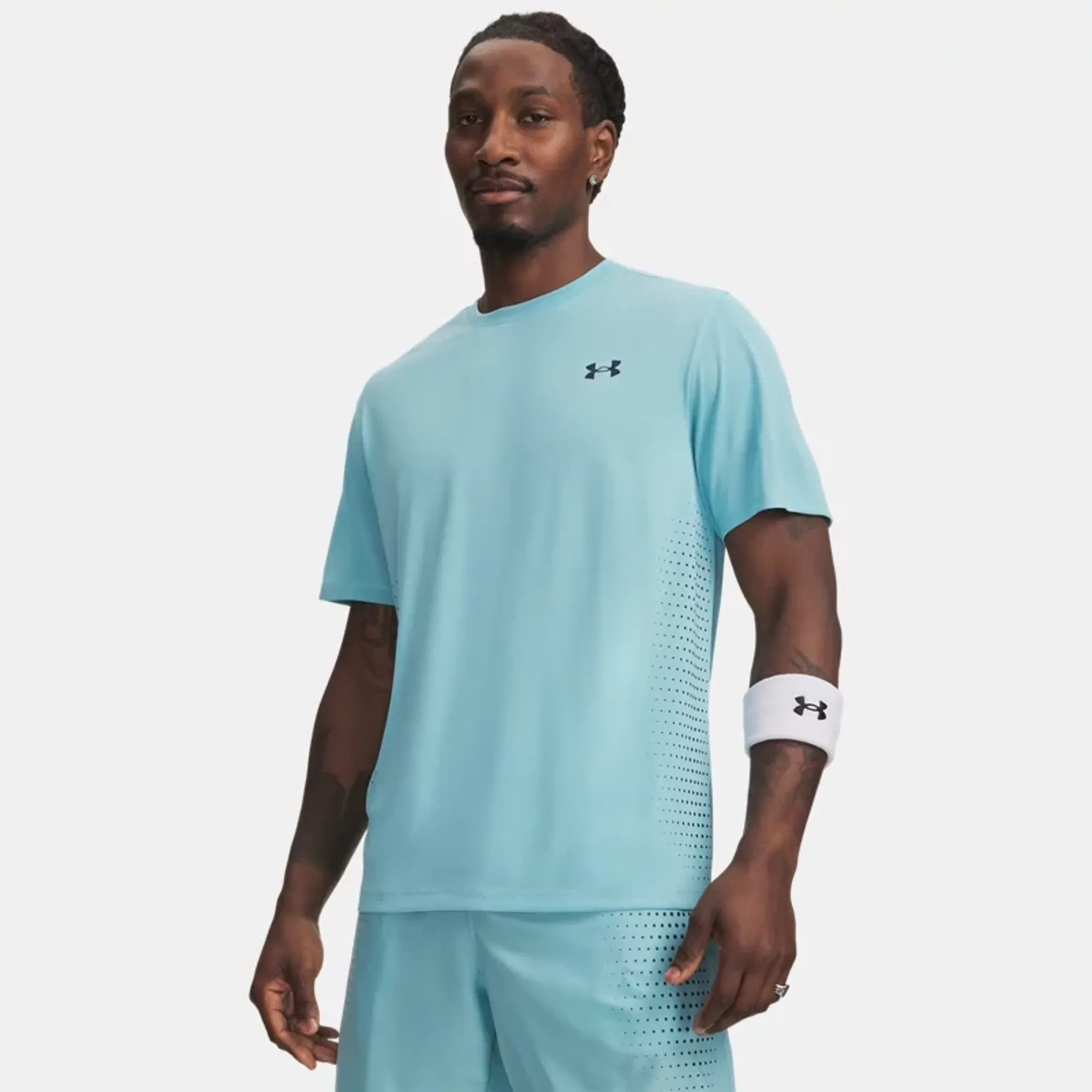 Under Armour Tech™ Play Men's Short Sleeve Blue Haze / Academy L