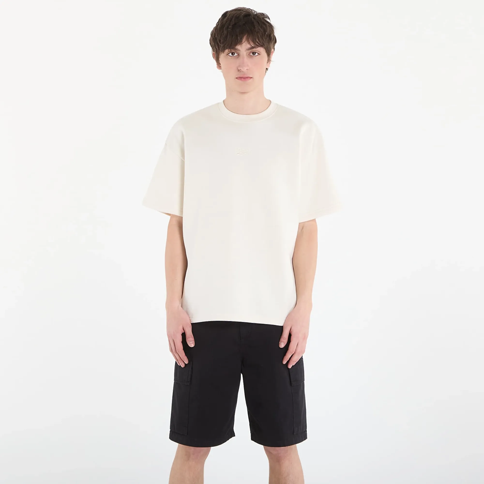 T-Shirt Reebok Wardrobe Essentials T-Shirt Vintage Chalk M