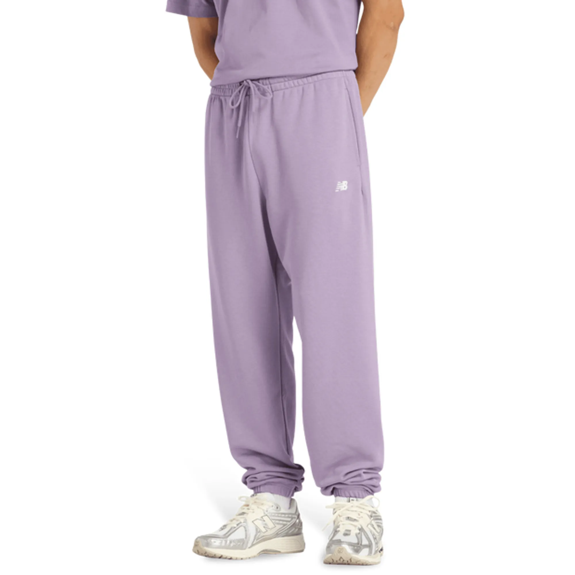 New Balance Terry Men Pants - Purple