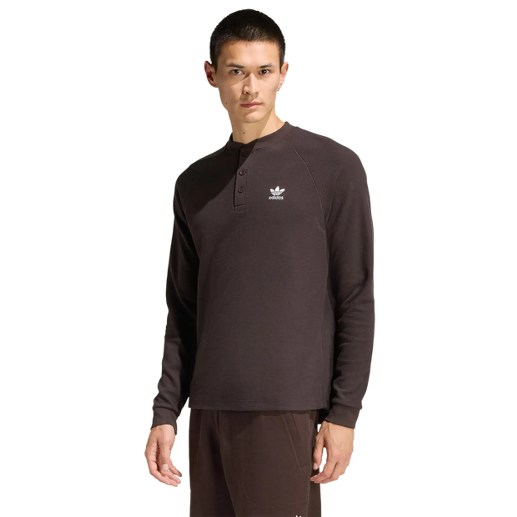 Adidas Trefoil Men T-Shirts - Brown