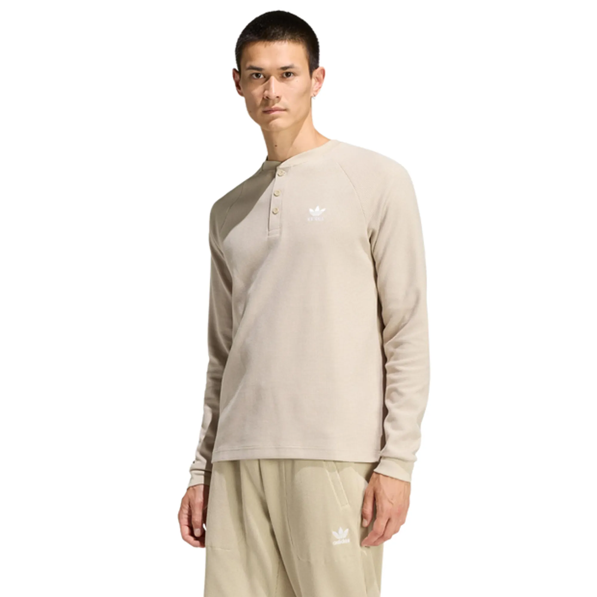 Adidas Trefoil Men T-Shirts - Beige