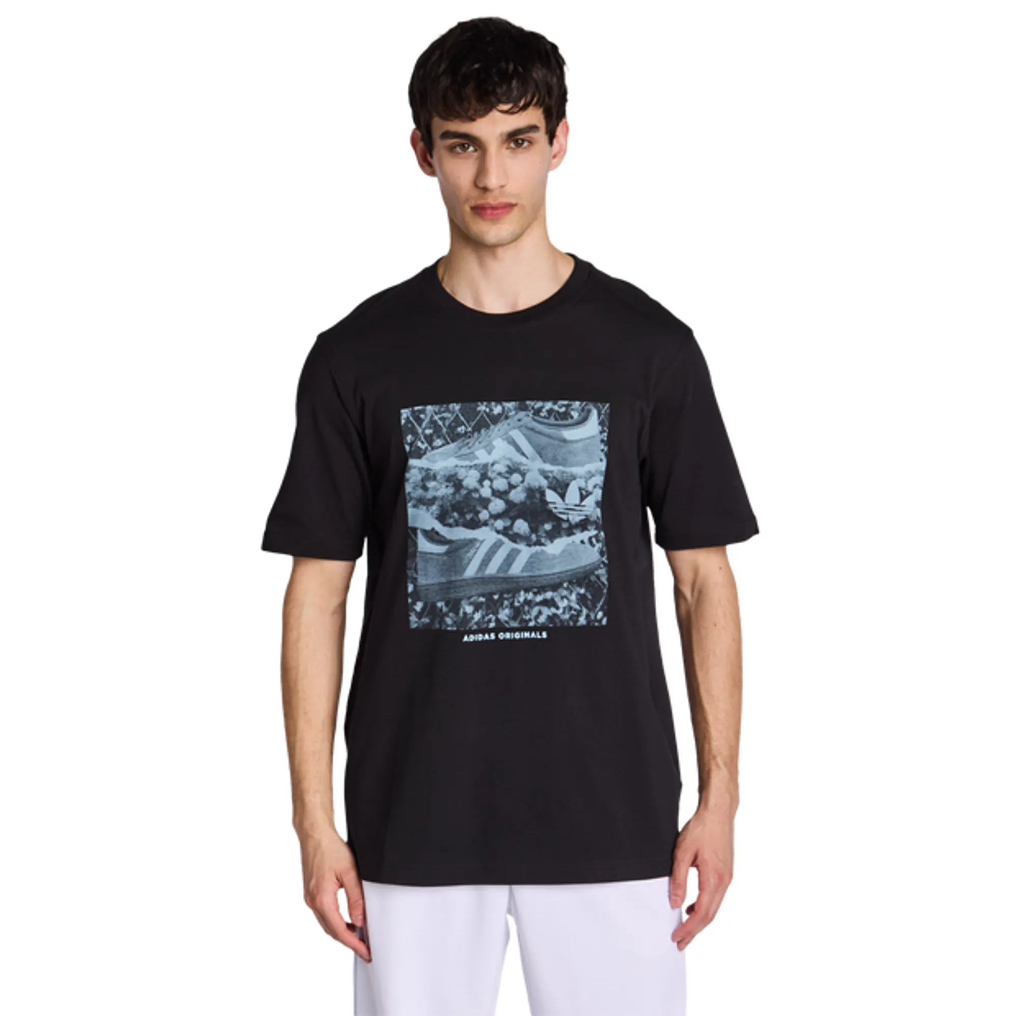 Adidas Graphics Men T-Shirts - Black