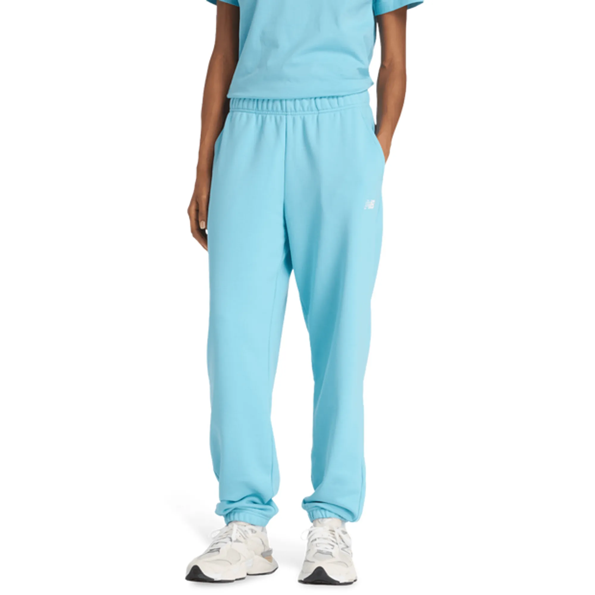 New Balance Terry Women Pants - Blue