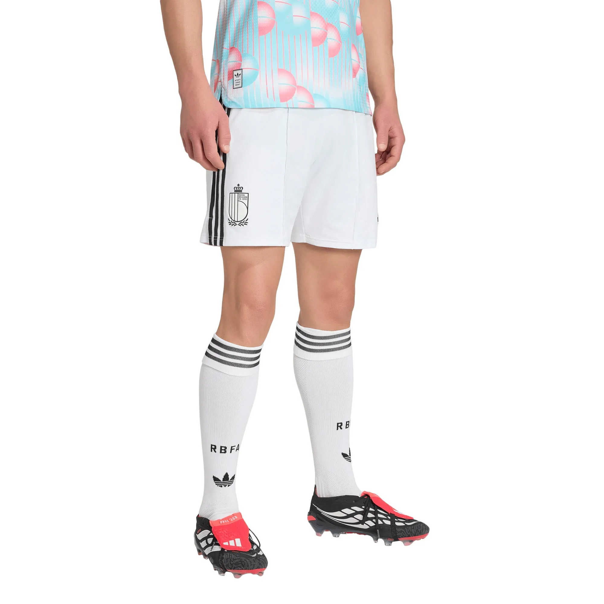 Belgium National Team adidas Away Authentic Shorts 2026