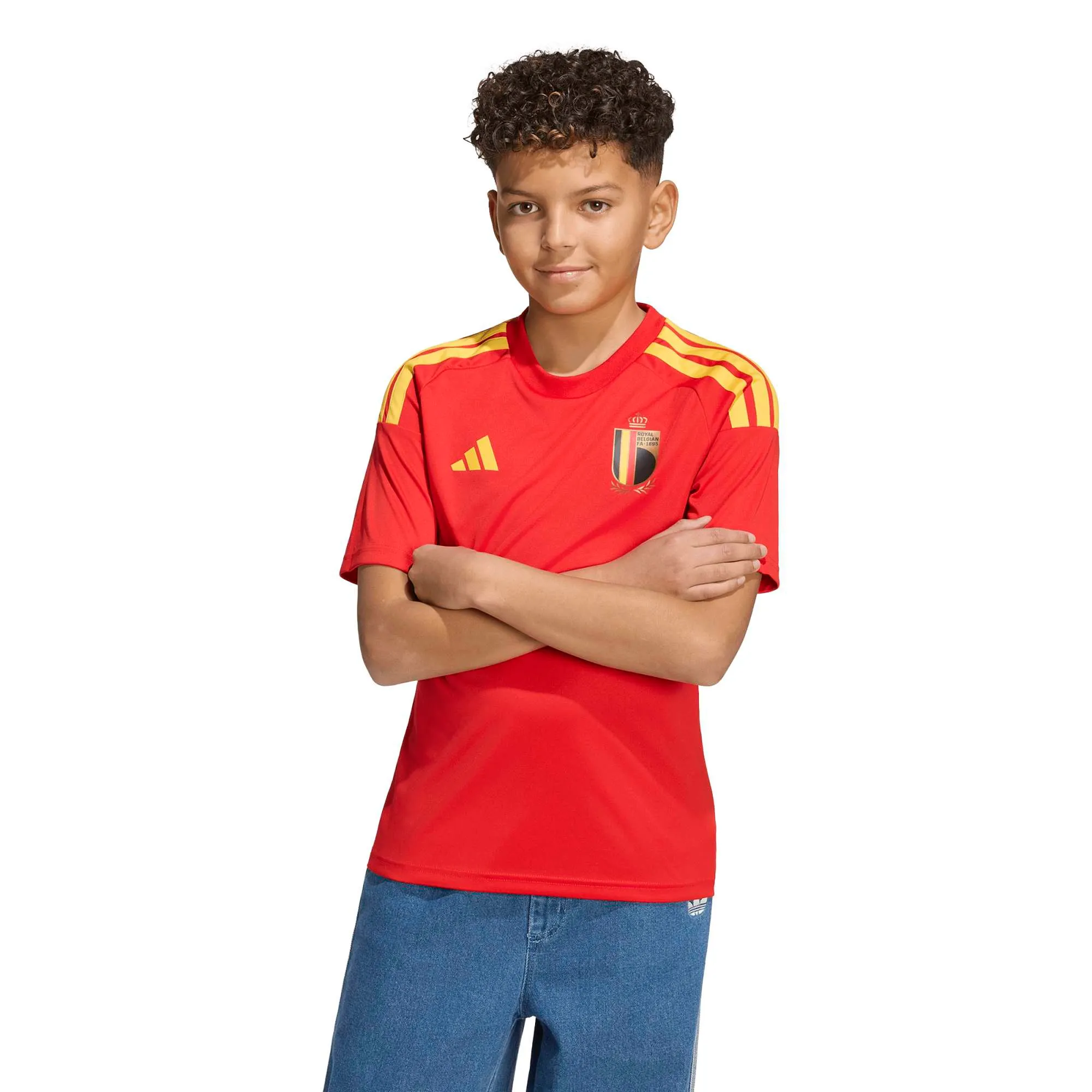 Belgium National Team adidas Home Fan Shirt 2026 - Kids