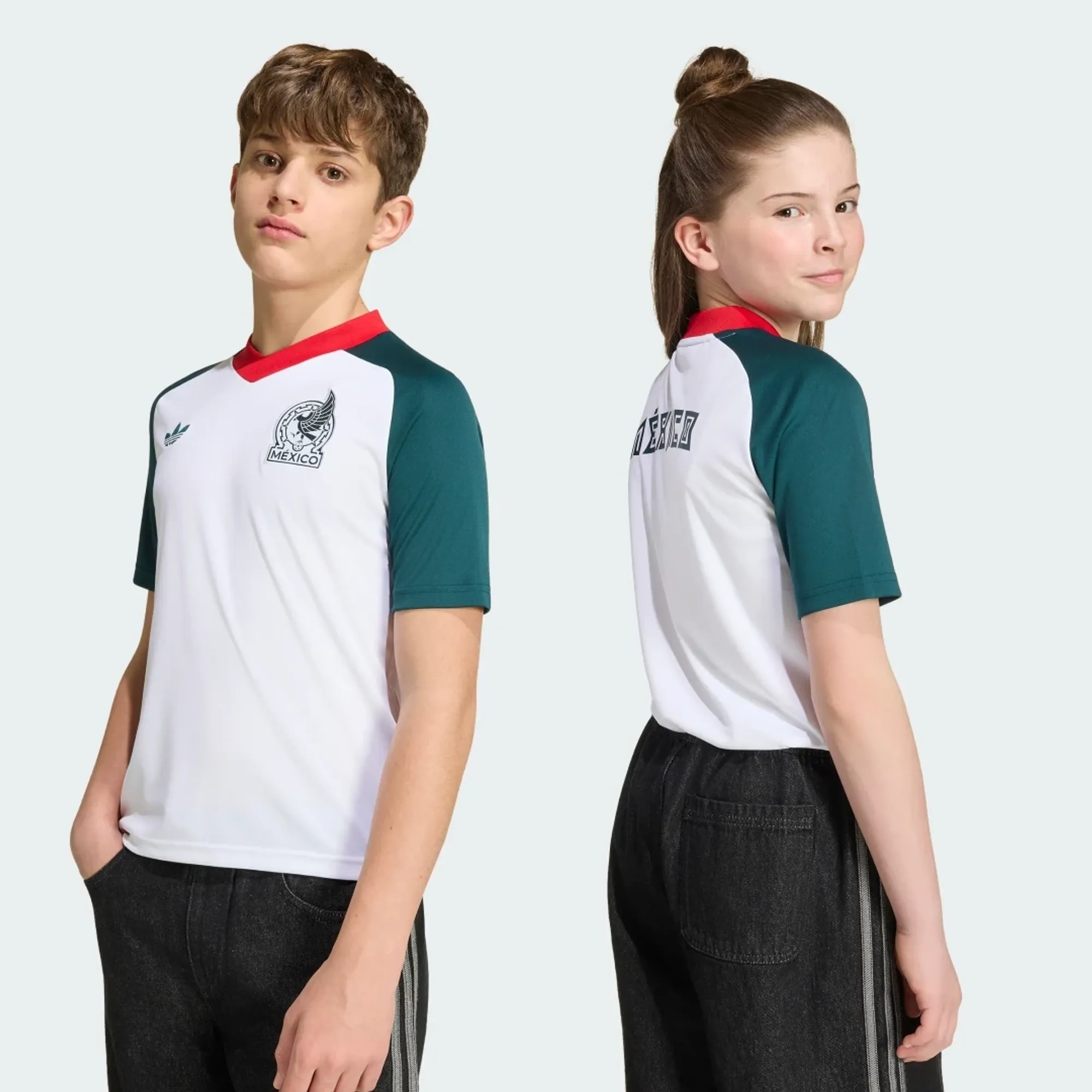 adidas Mexico 26 Away Kids Pre Match Jersey