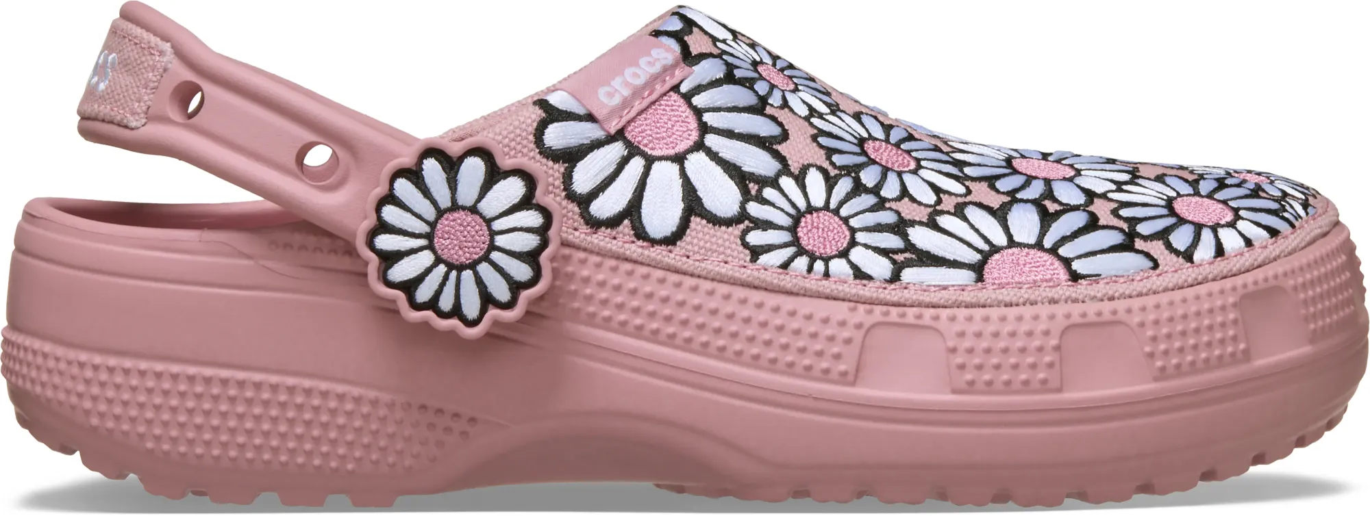 Crocs | Unisex | Crafted Daisy | Clogs | Mauve | W4/M3