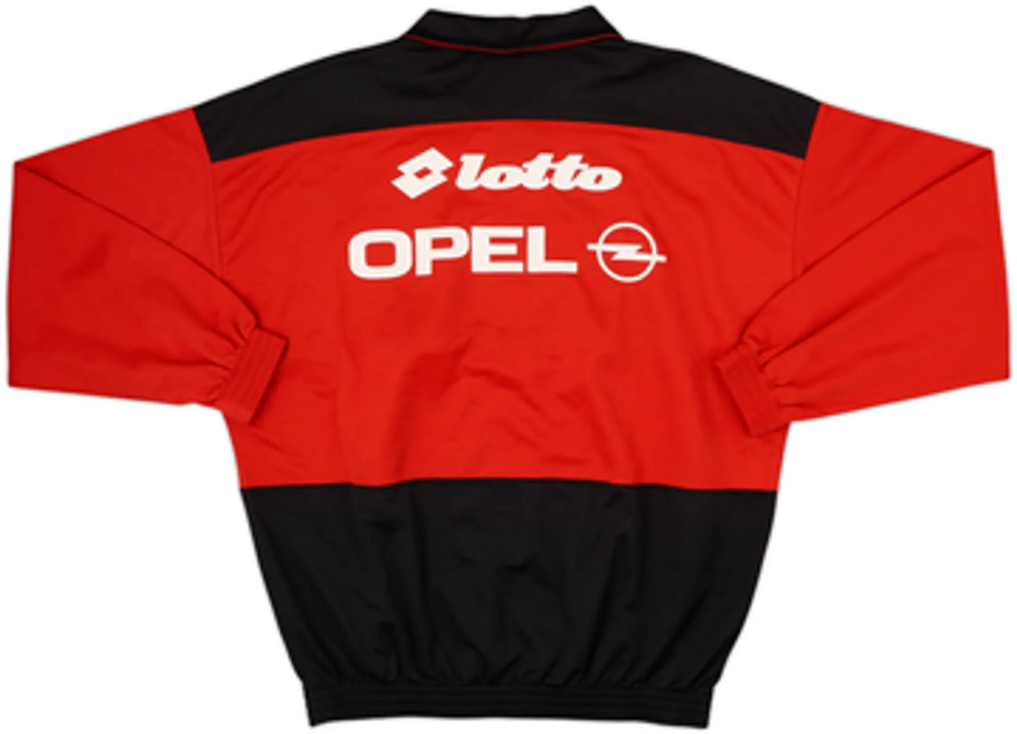 1995-96 AC Milan Lotto 1/4 Zip Training Top - 8/10 - (M)