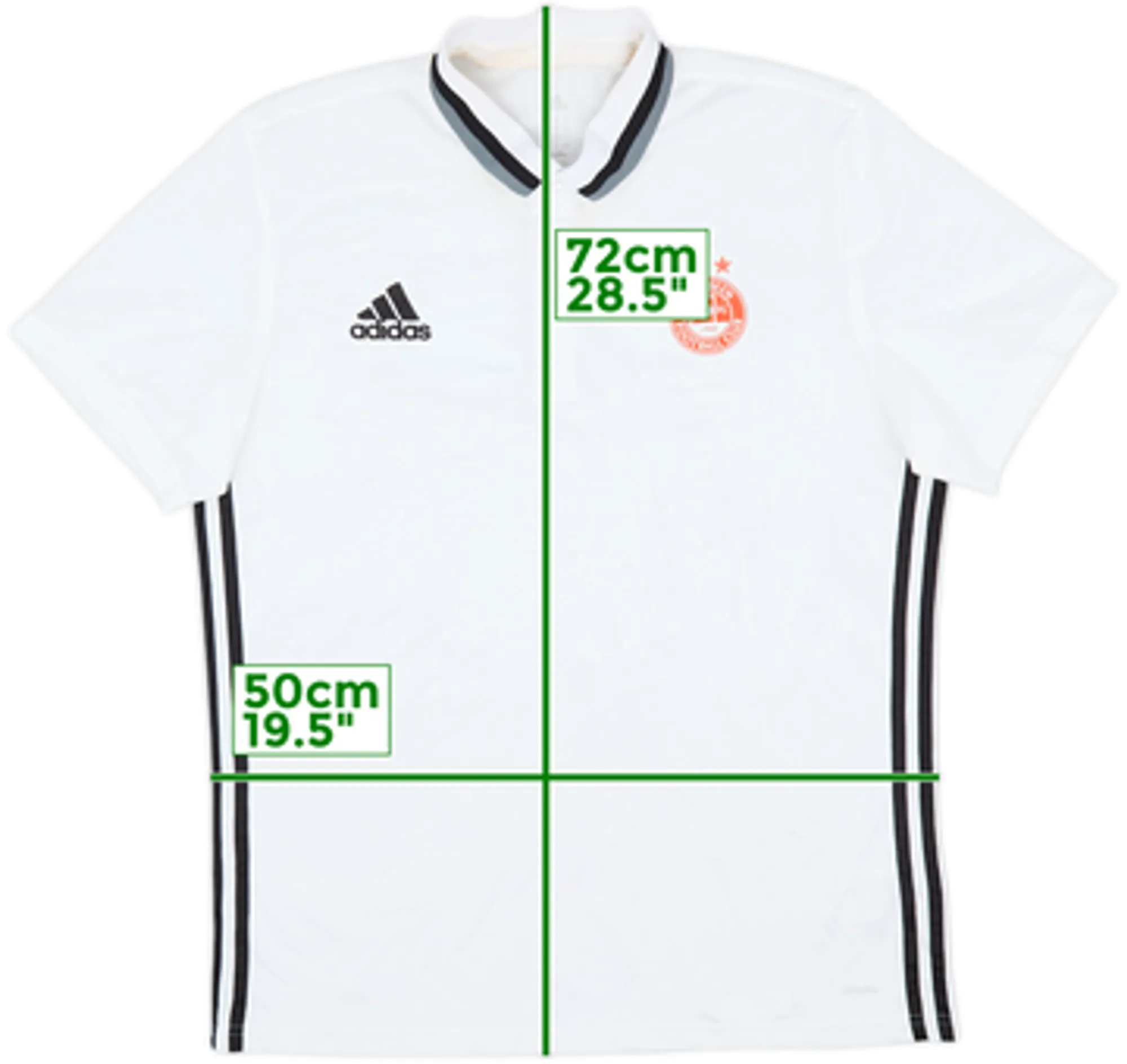 2015-16 Aberdeen adidas Polo Shirt - 8/10 - (L)