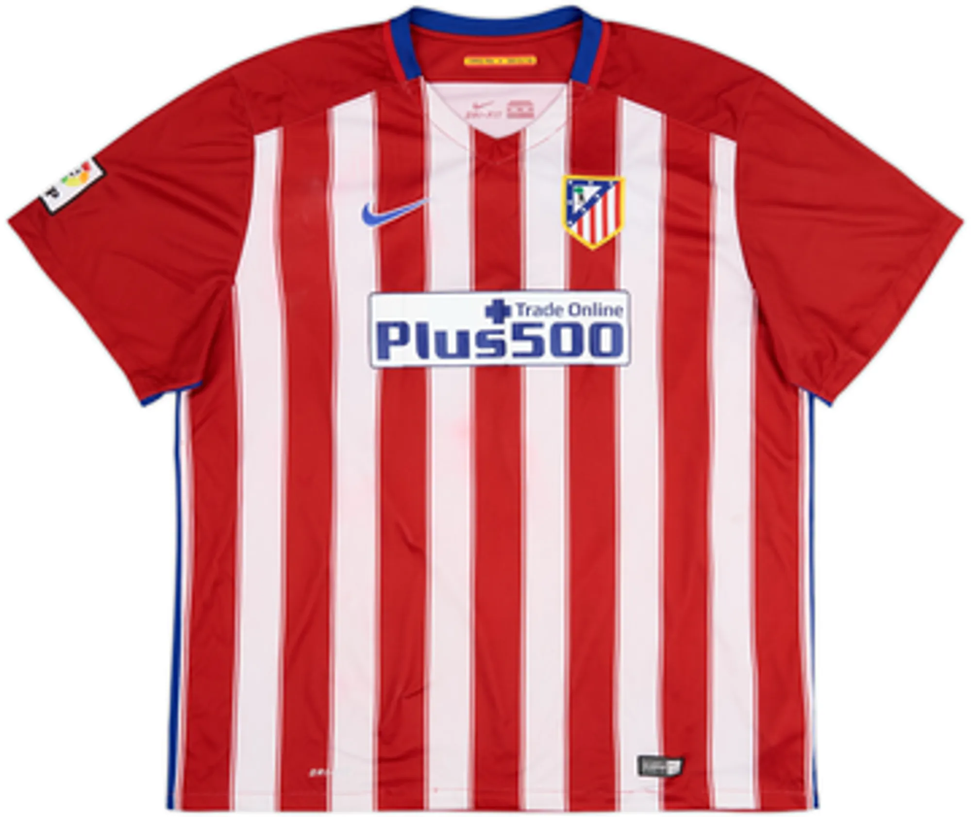 2015-16 Atletico Madrid Home Shirt J.Gimenez #24 - 6/10 - (XXL)