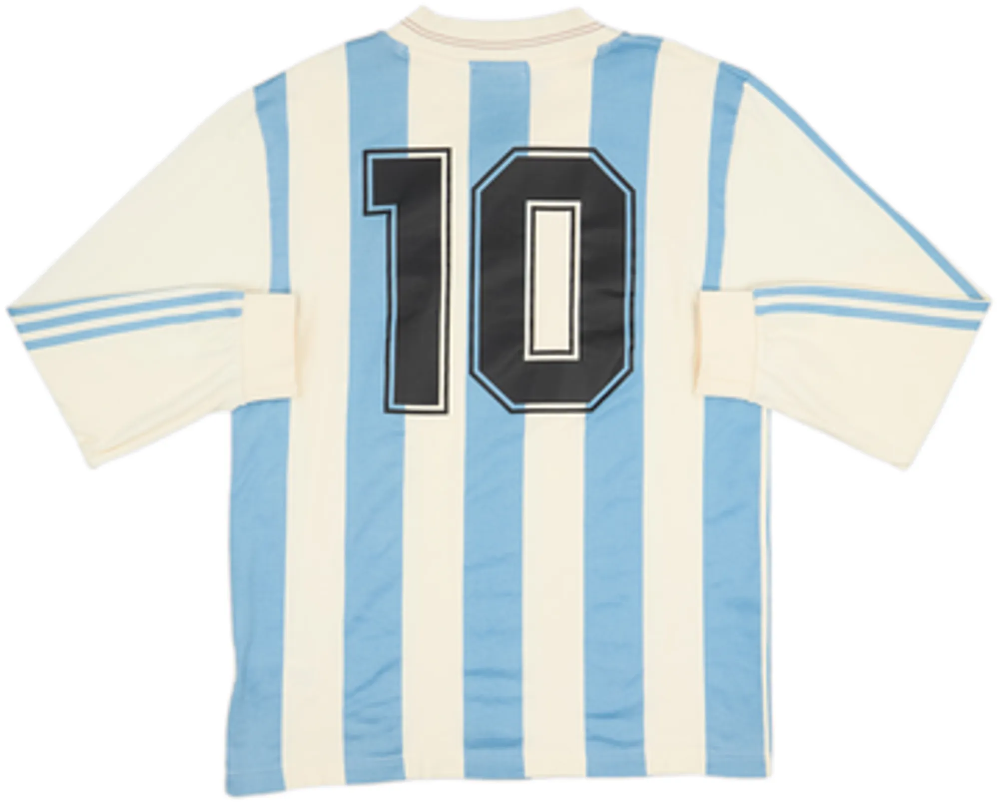 2017 Argentina adidas Original Retro 1993 Home L/S Shirt - 5/10 - (L)