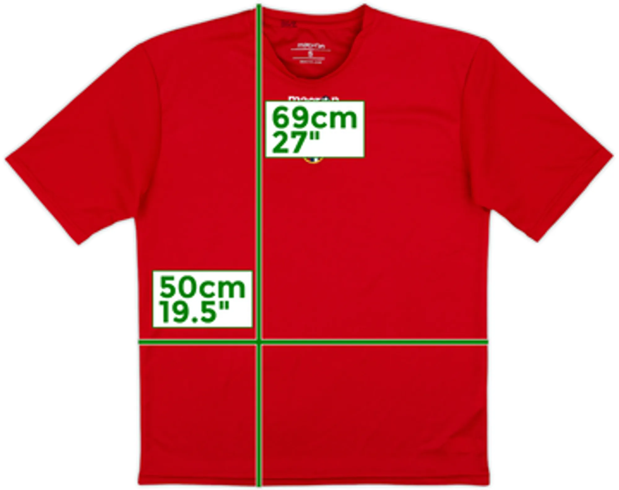 2006-07 Bologna Macron Training Shirt - 8/10 - (S)