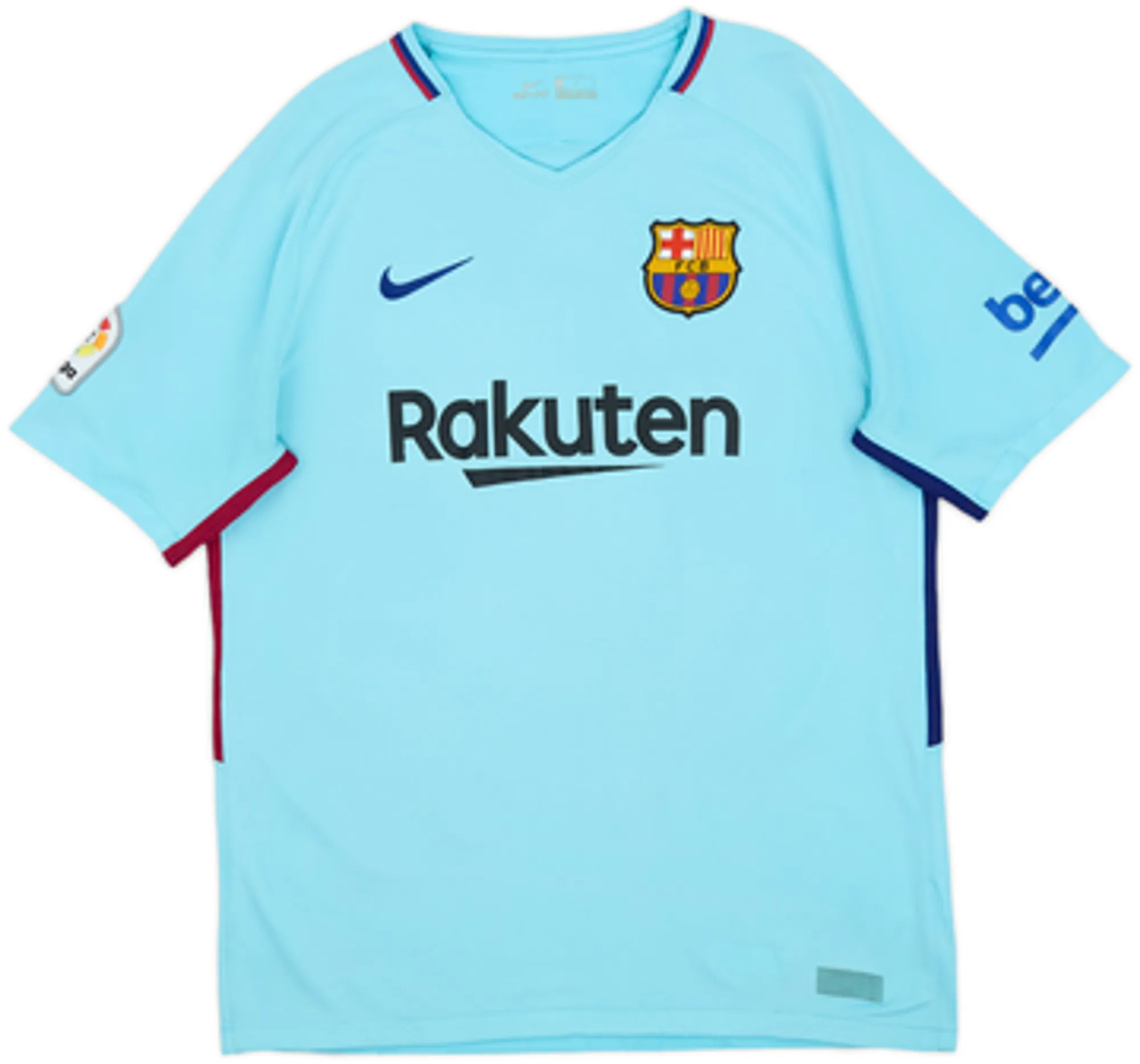 2017-18 Barcelona Away Shirt Pique #3 - 5/10 - (L)