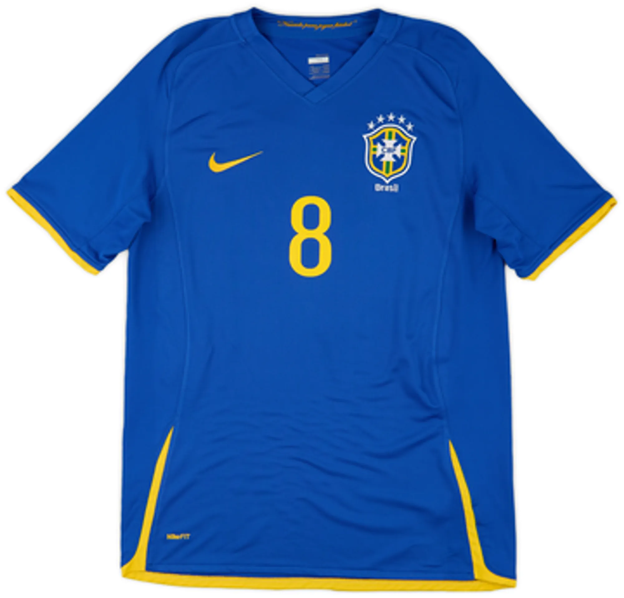 2008-10 Brazil Away Shirt Kaka #8EL