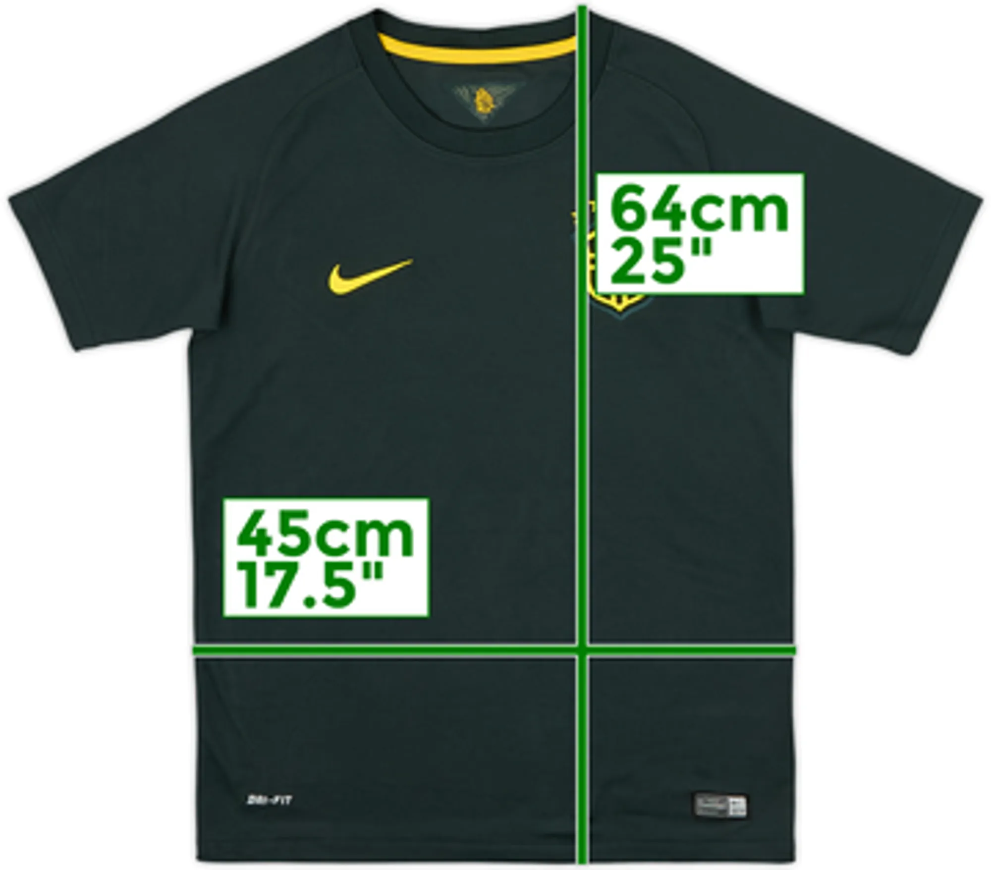 2014-15 Brazil Third Shirt - 8/10 - (L.Boys)