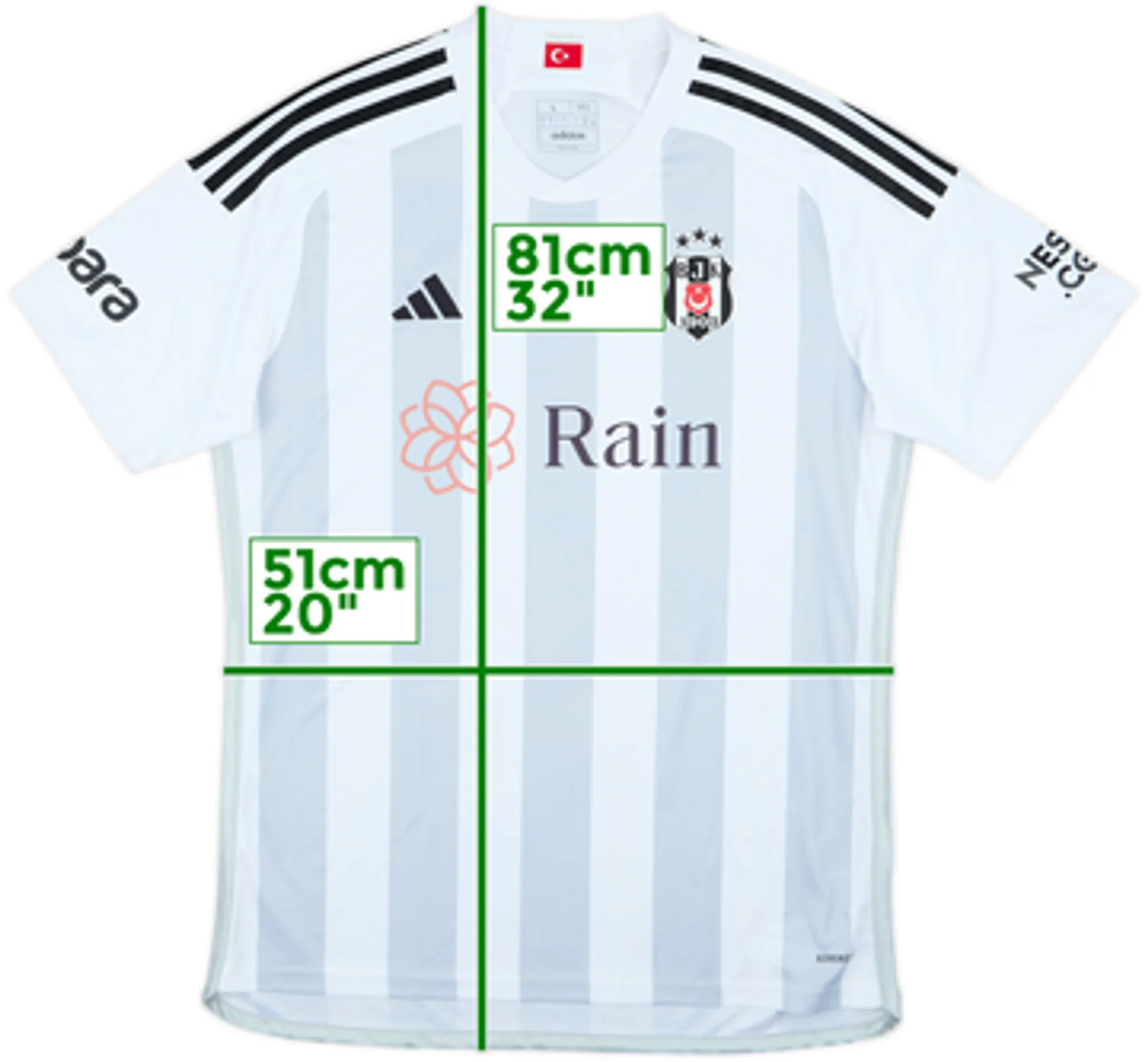 2023-24 Besiktas Home Shirt - 8/10 - (L)