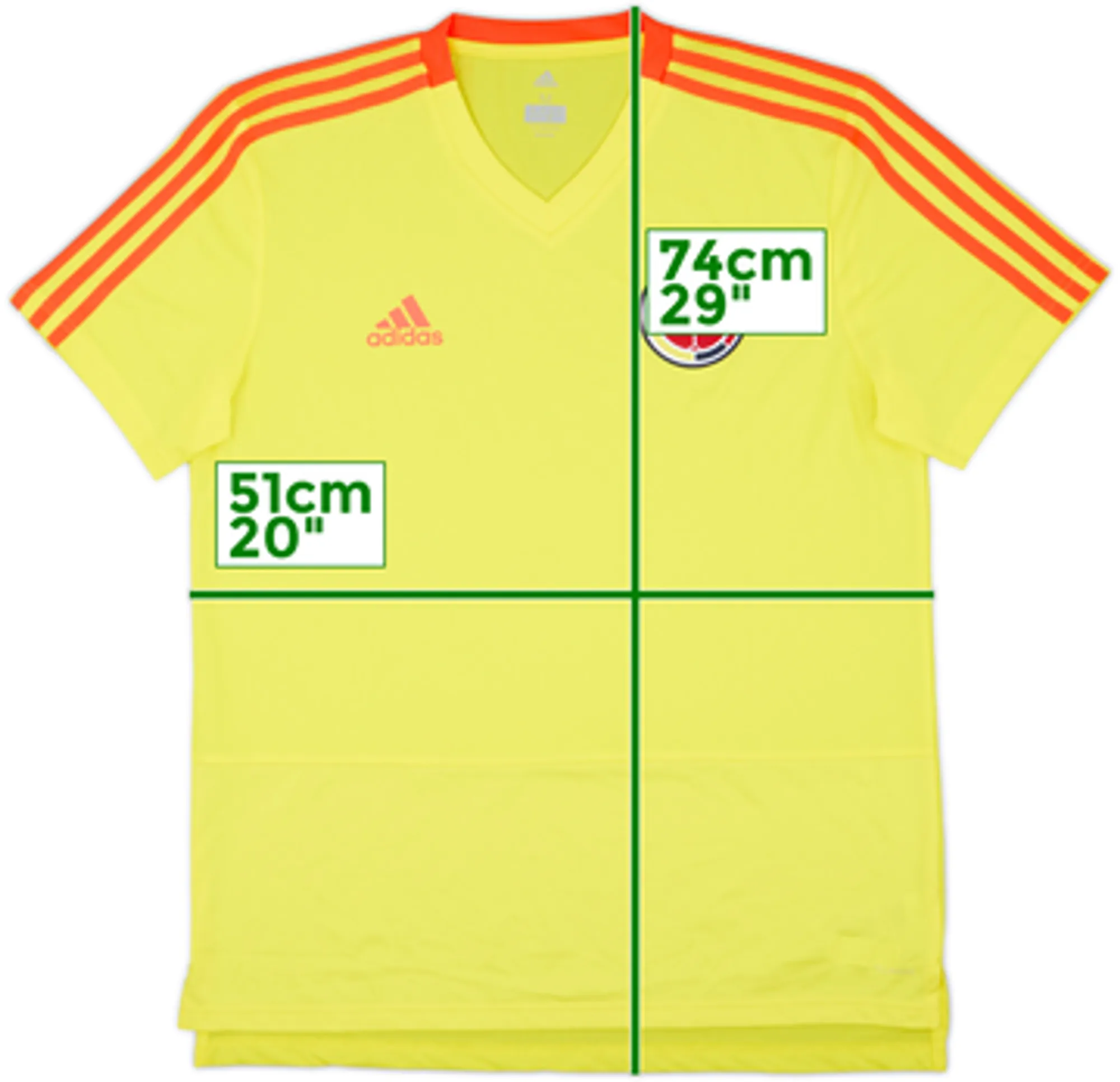 2018-19 Colombia adidas Training Shirt - 10/10 - (M)