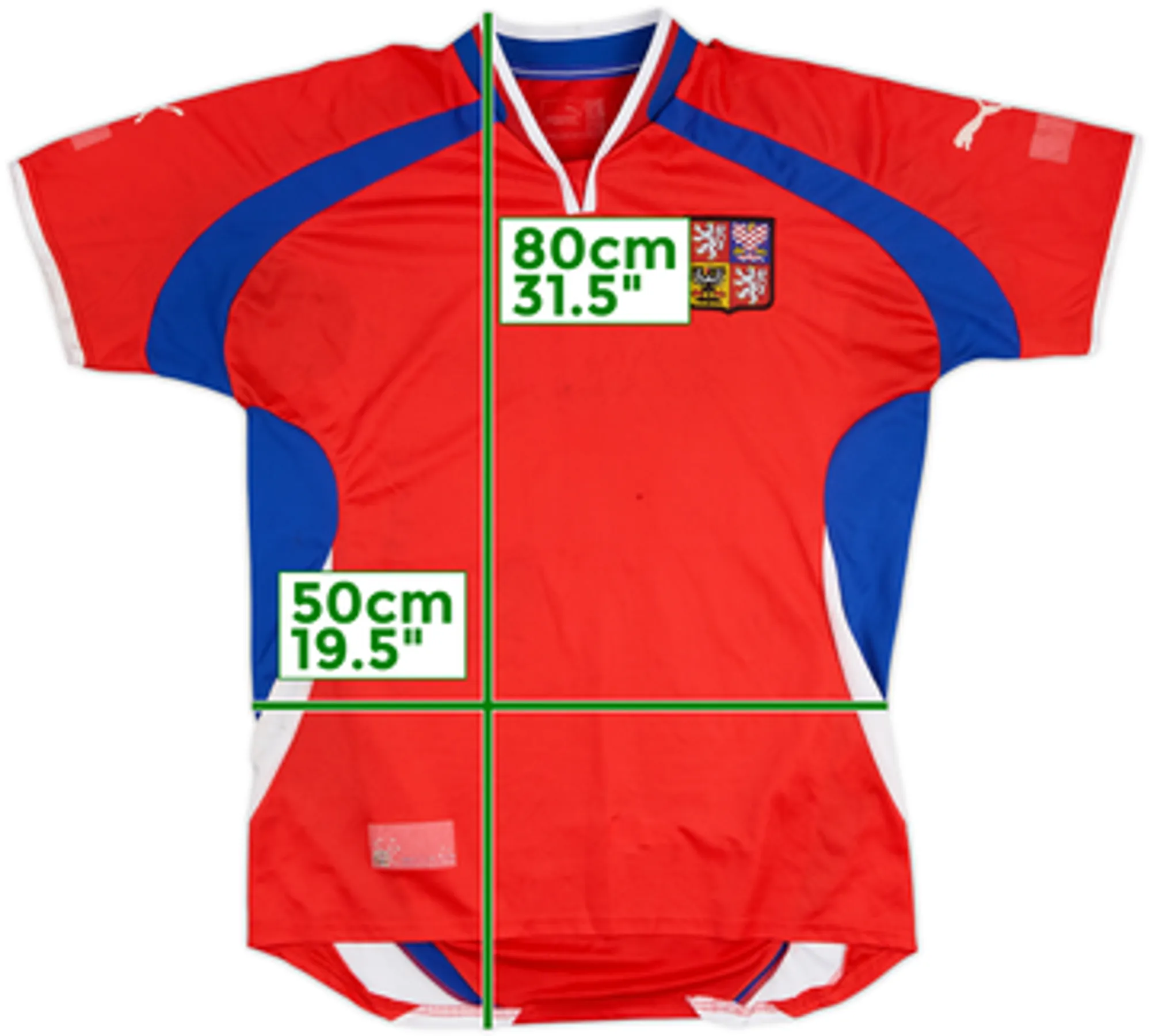 2000-02 Czech Republic Home Shirt - 4/10 - (L)