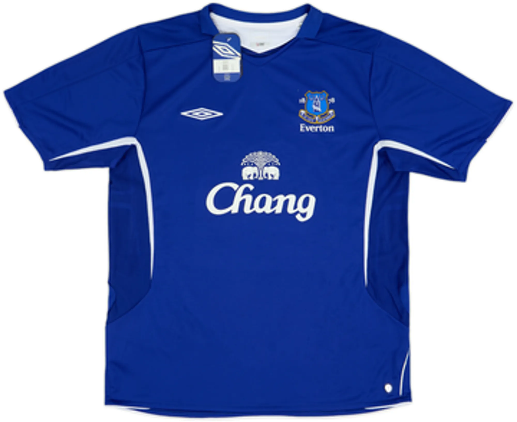 2005-06 Everton Home Shirt Osman #21 (XL)