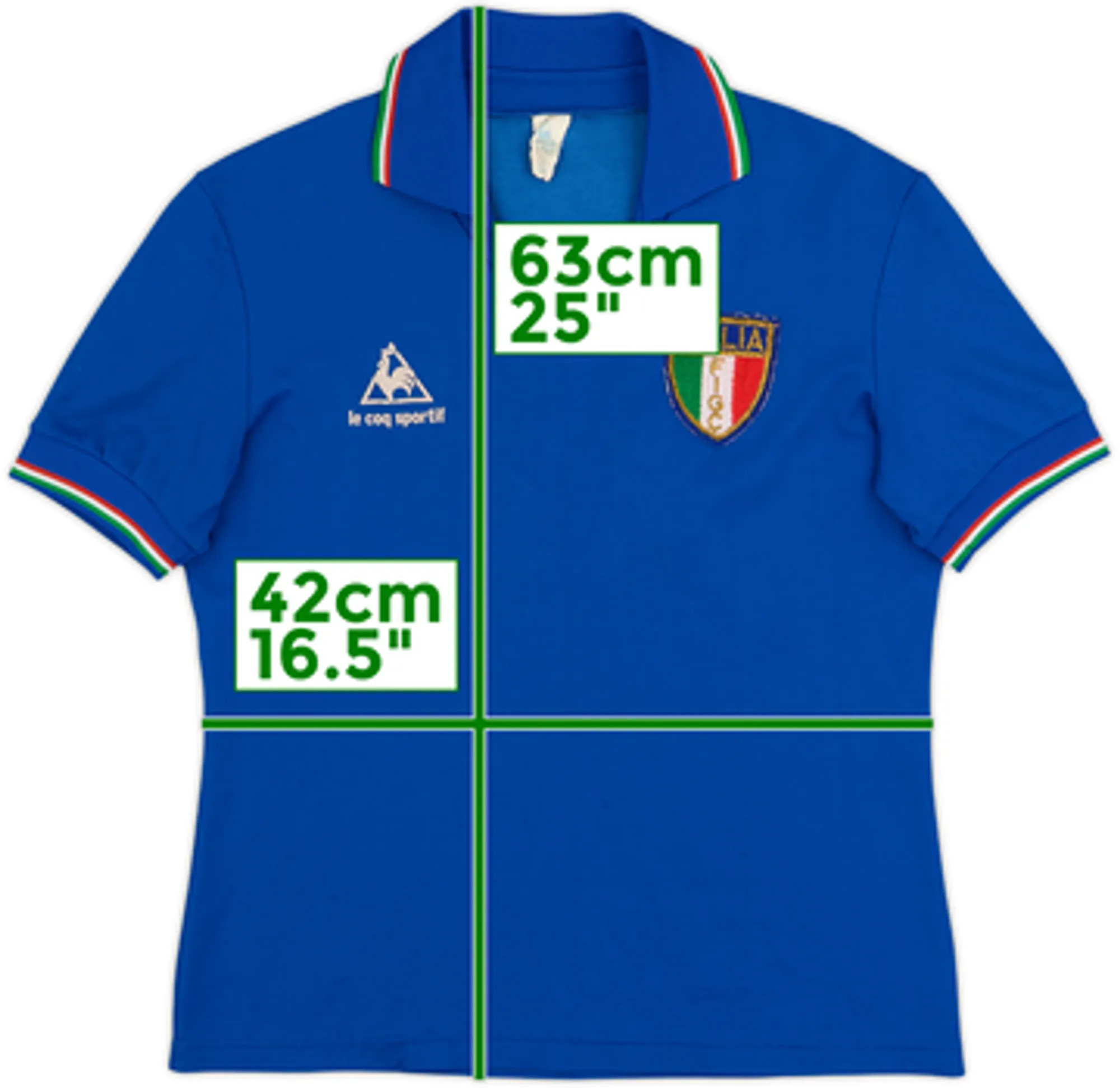 1982 Italy Home Shirt - 7/10 - (Y)
