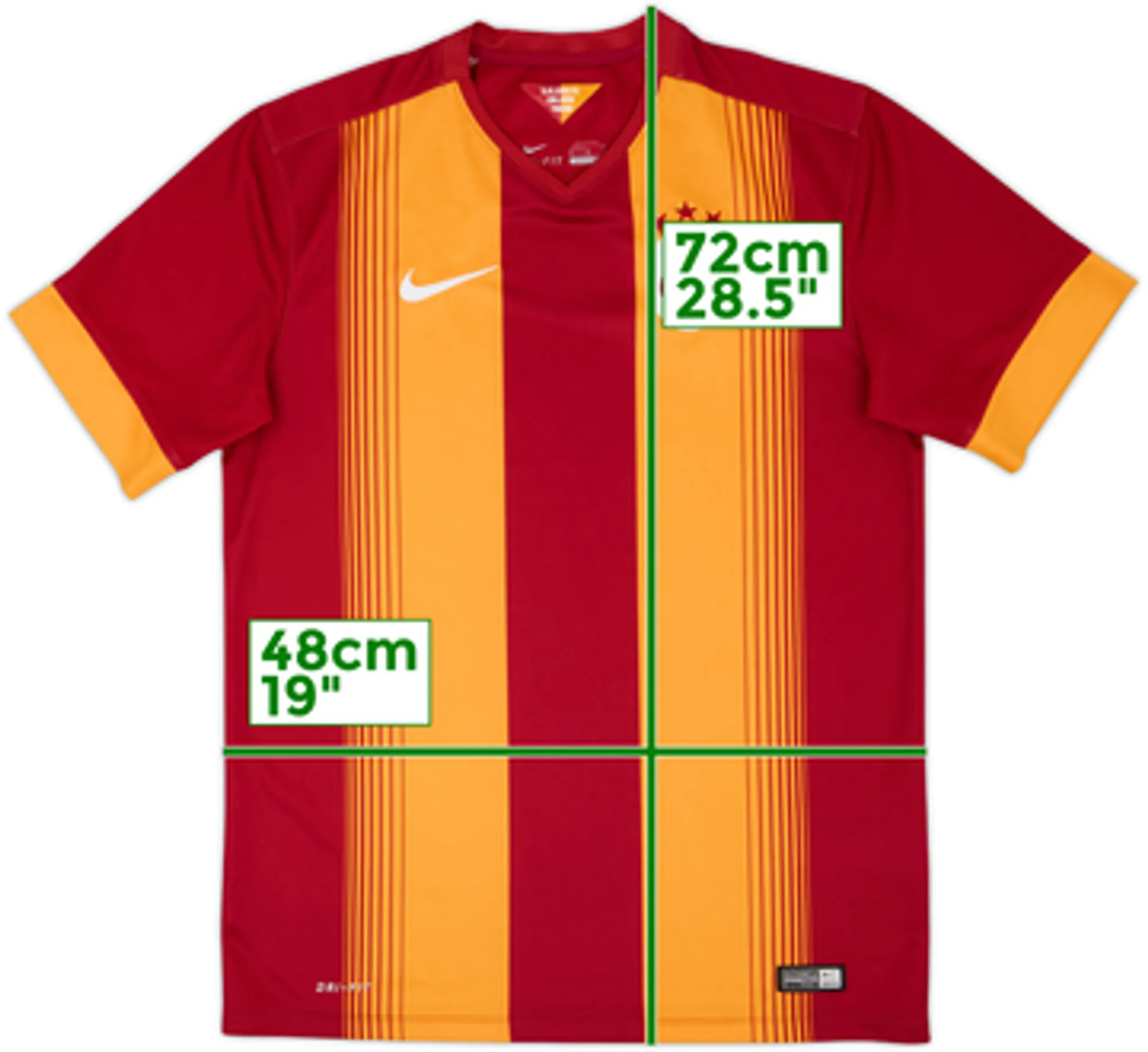 2014-15 Galatasaray Home Shirt - 7/10 - (M)