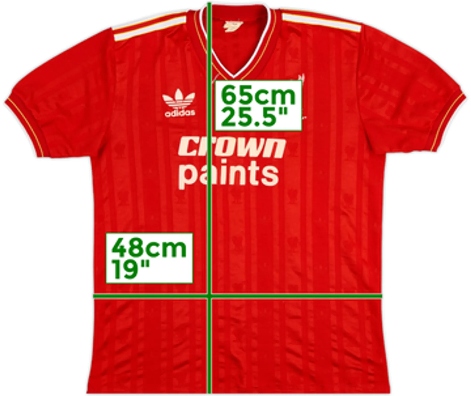 1986-87 Liverpool Home Shirt - 7/10 - (M)
