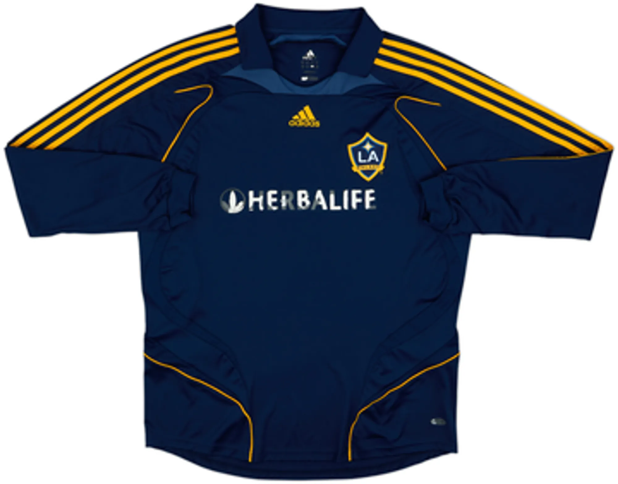 2007-08 LA Galaxy Away L/S Shirt Beckham #23 - 4/10 - (XL)