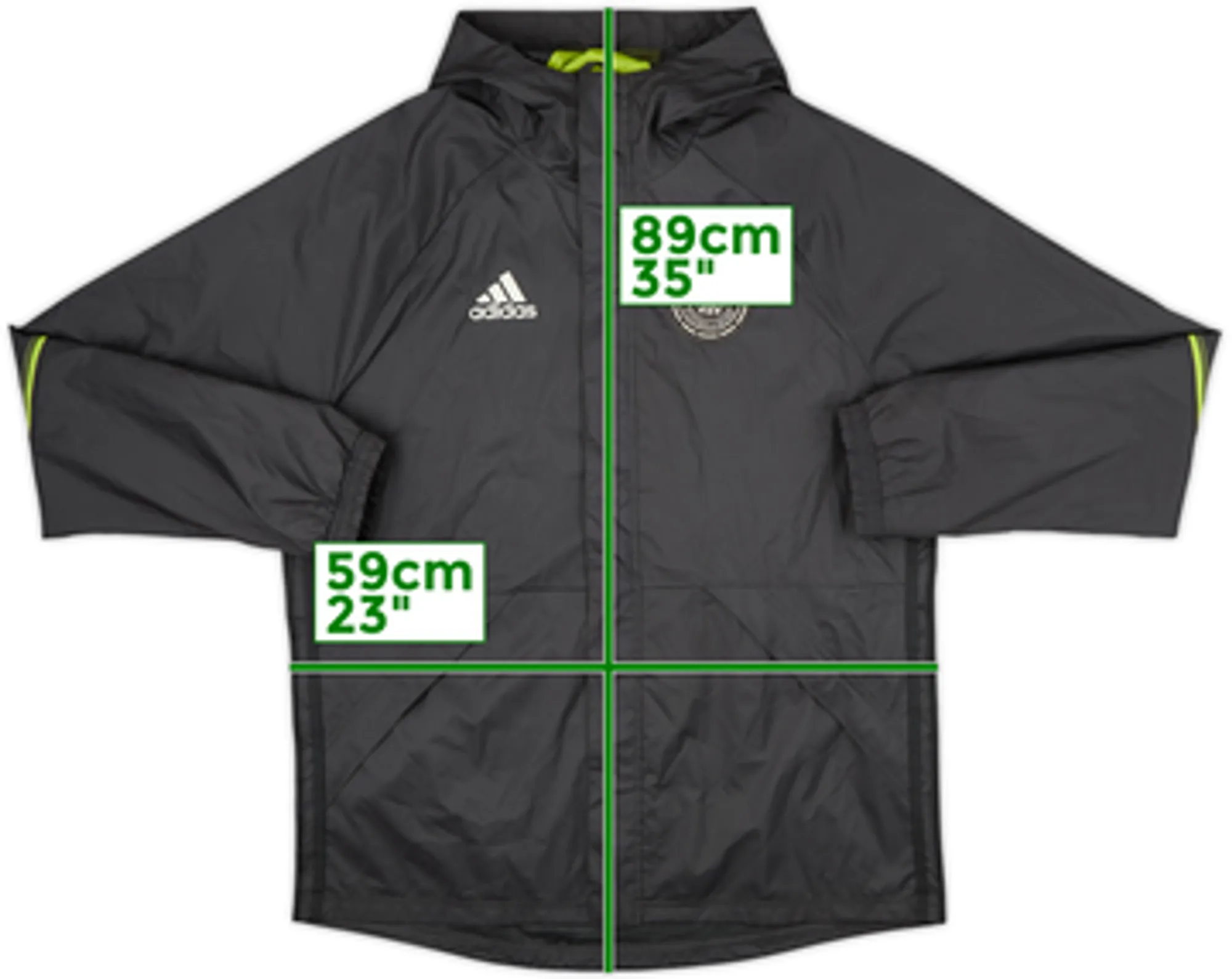 2015-16 Germany adidas Hooded Track Jacket - 8/10 - (L)