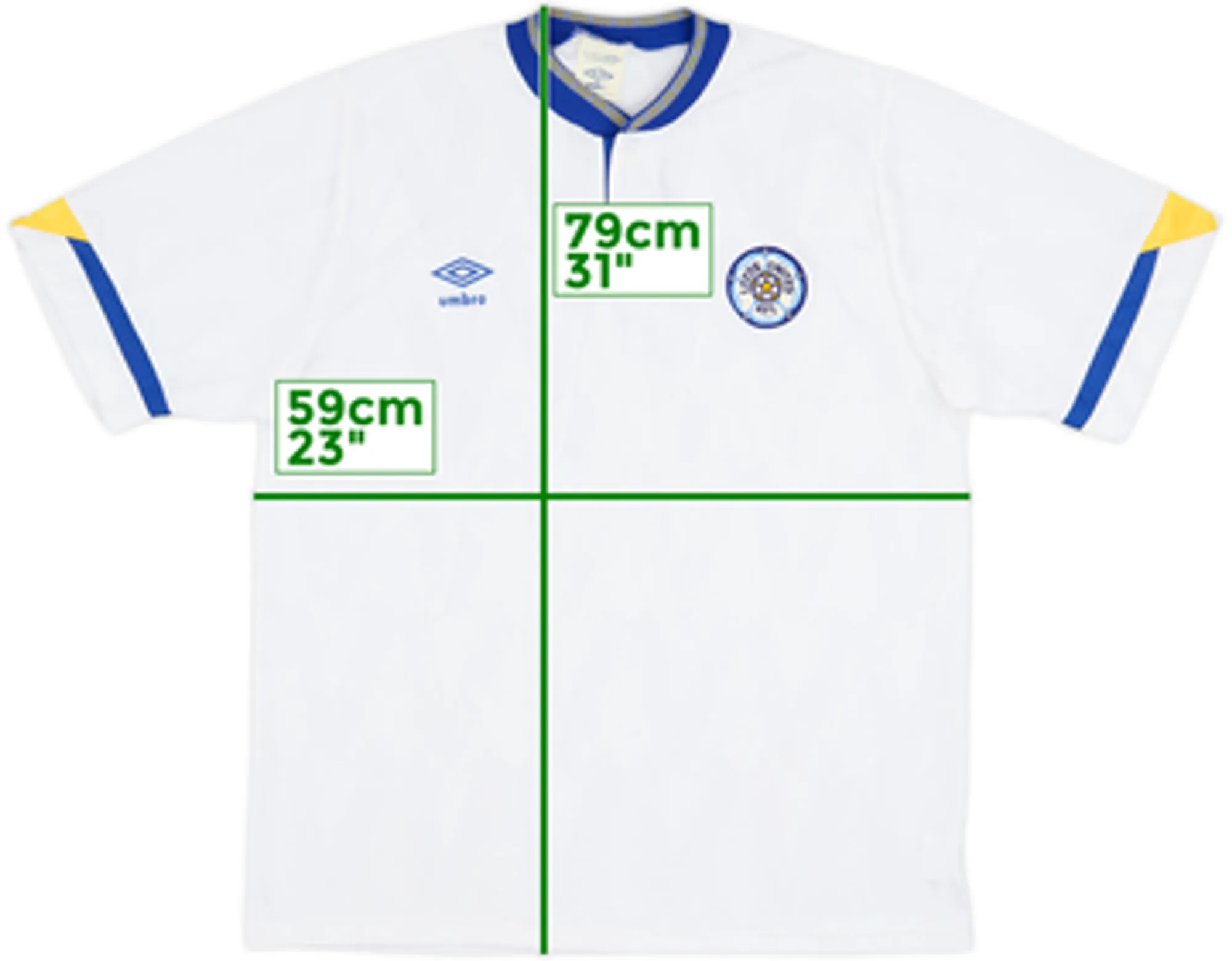 1990-91 Leeds United Home Shirt - 10/10 - (XL)