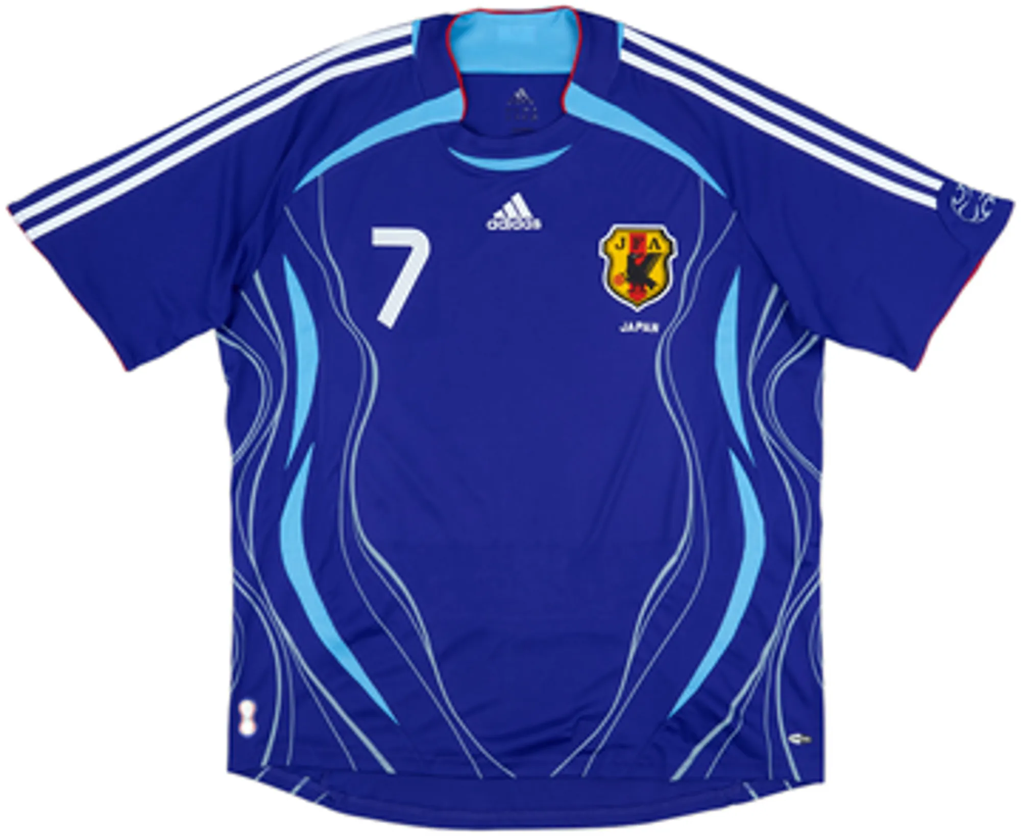 2006-08 Japan Home Shirt Nakata #7VL