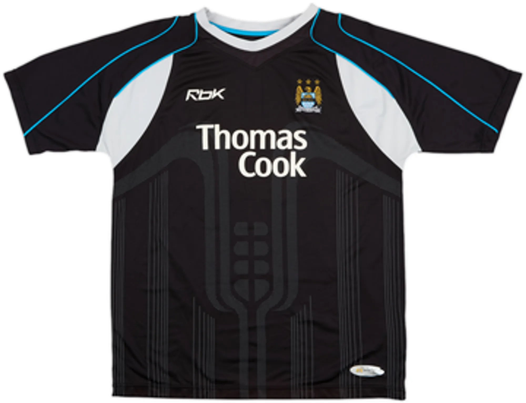 2006-07 Manchester City Away Shirt Dunne #22 - 6/10 - (L)