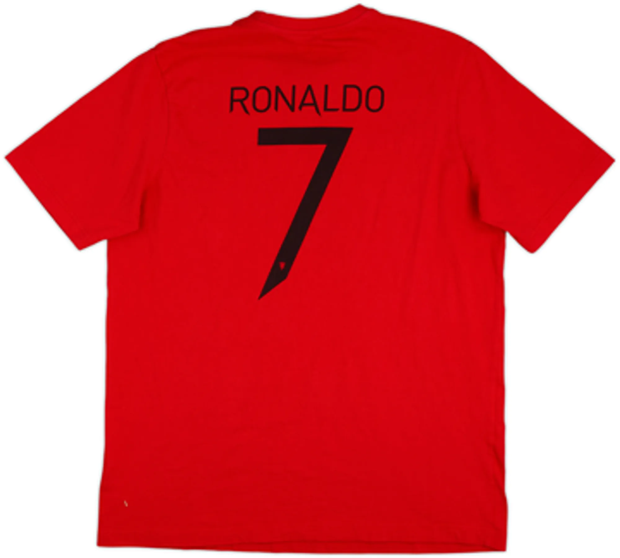 2021-22 Manchester United Nike Cotton Tee Ronaldo #7 - 9/10 - (L)