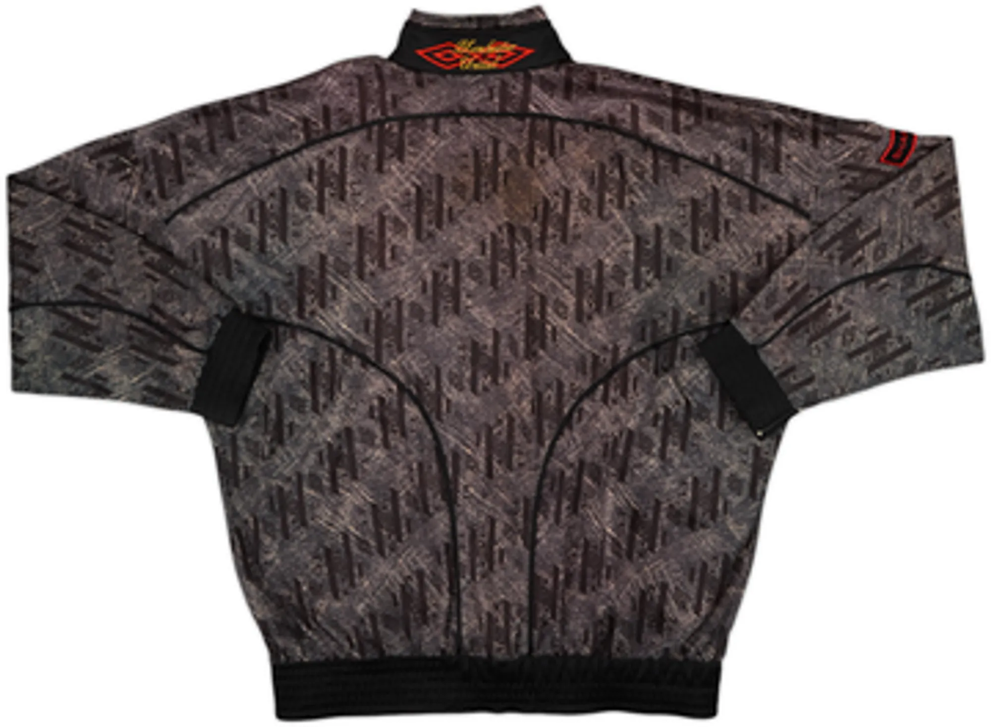 1992-93 Manchester United Umbro Track Jacket - 4/10 - (M)