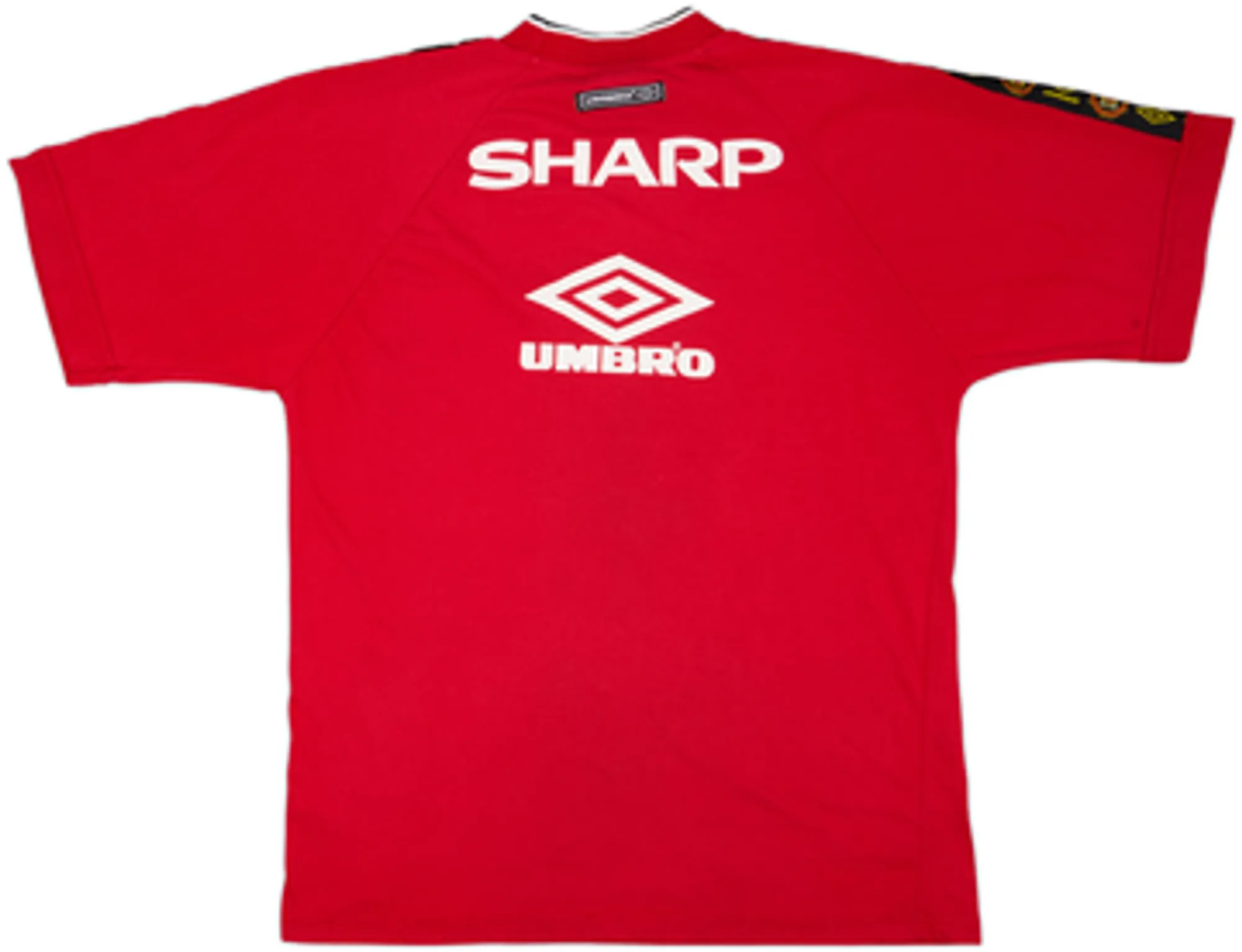 1996-97 Manchester United Umbro Cotton Tee - 8/10 - (L)