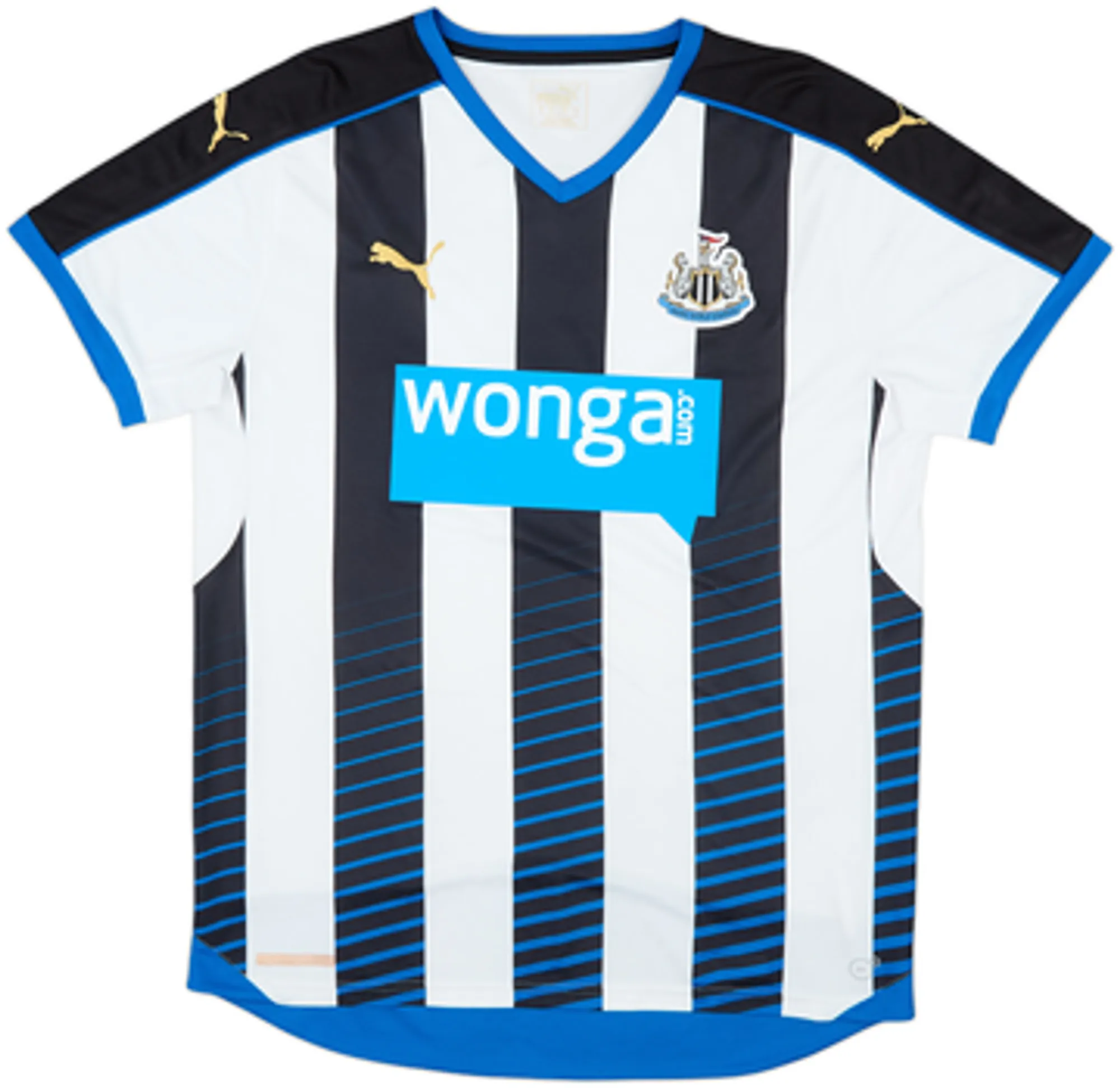 2015-16 Newcastle Home Shirt Cisse #9 - 7/10 - (L)